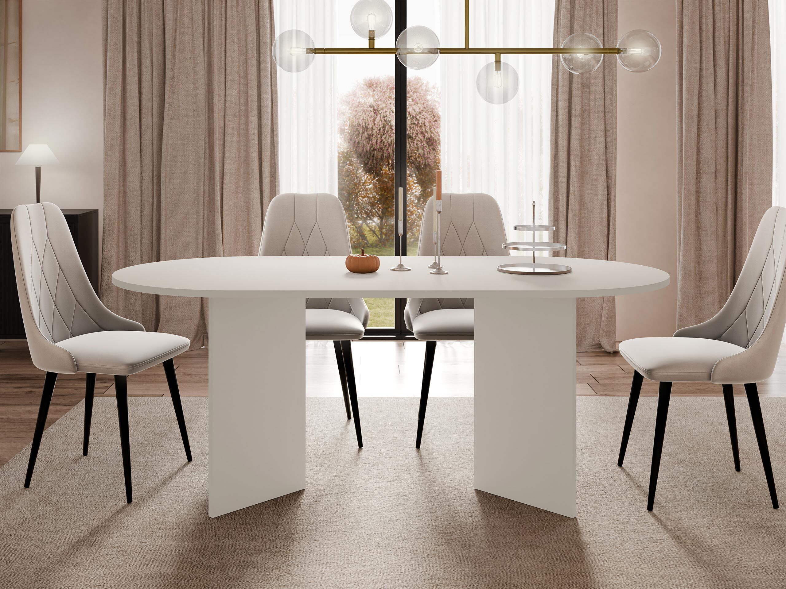 Tavolo Comfivo Fungus (Beige)
