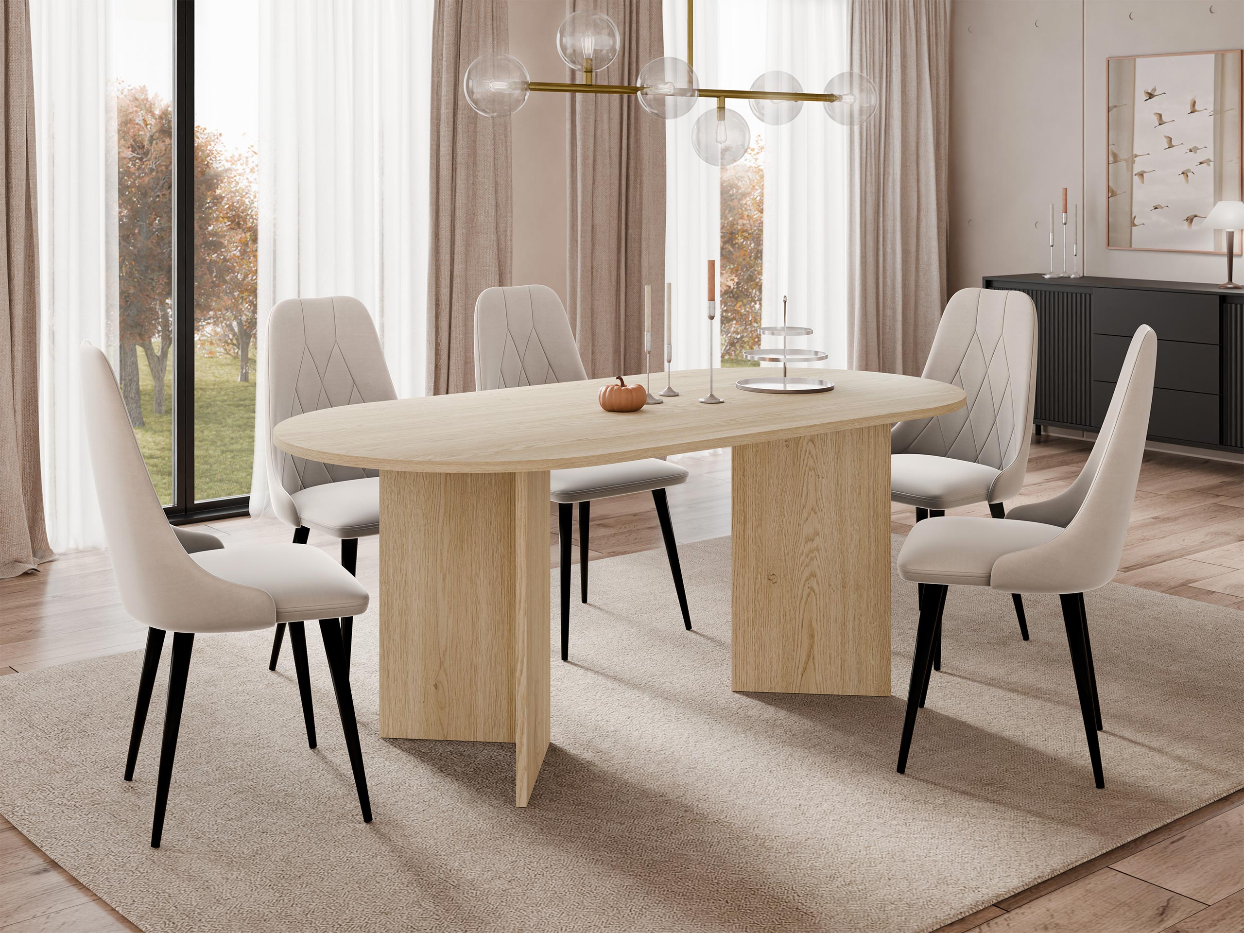 Tavolo Comfivo Fungus (Quercia)