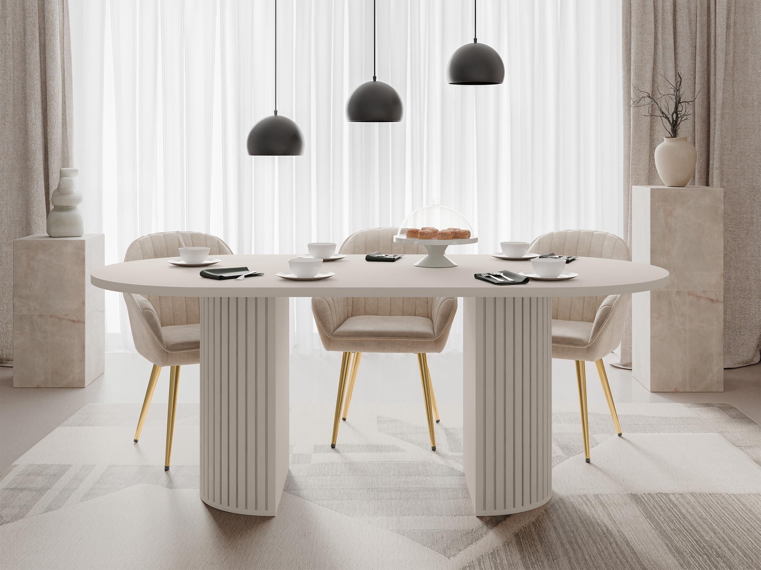 Tavolo Comfivo Ulma (Beige)