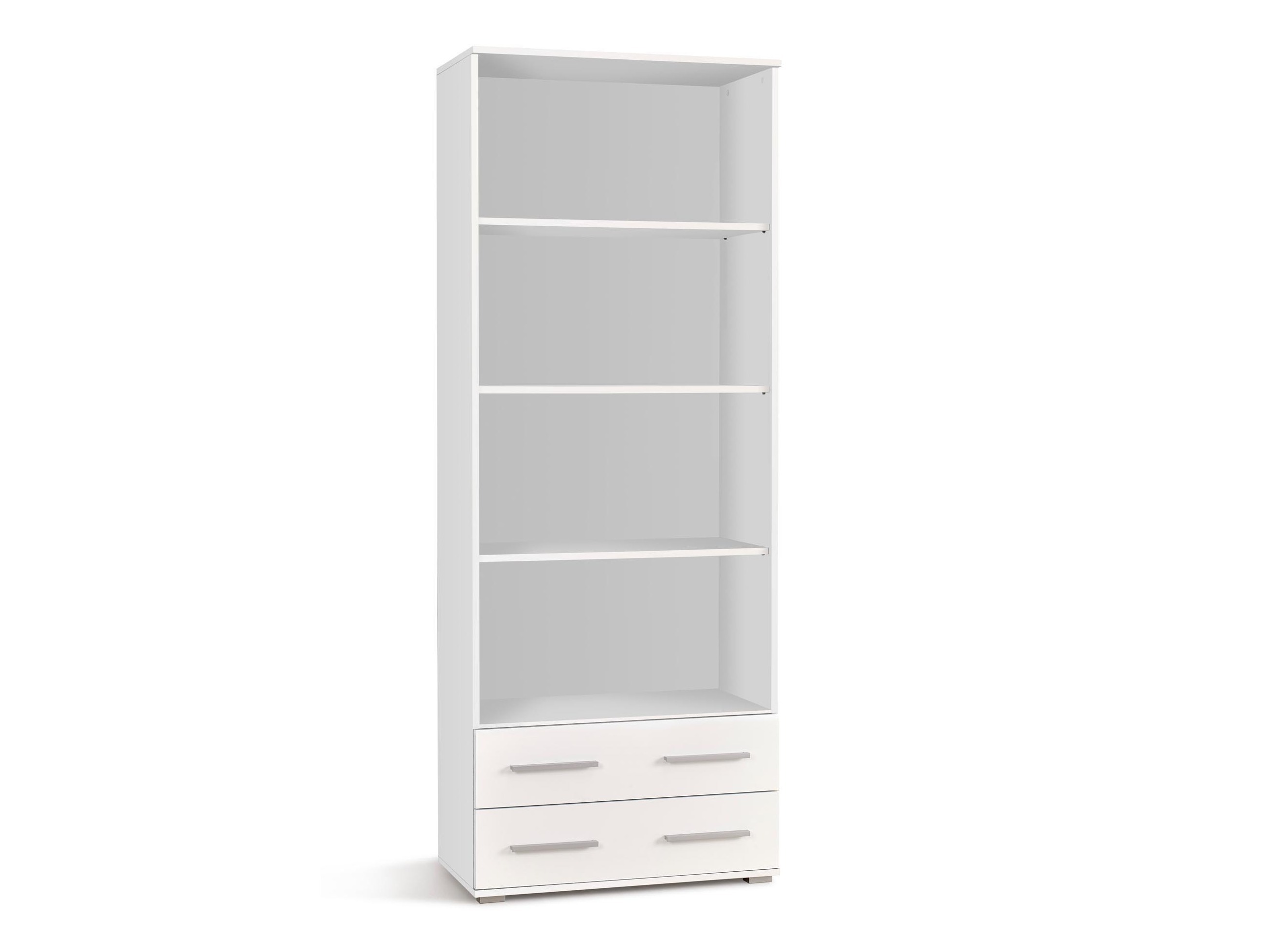 Scaffale Cirveso 108 (Bianco + Bianco lucido)