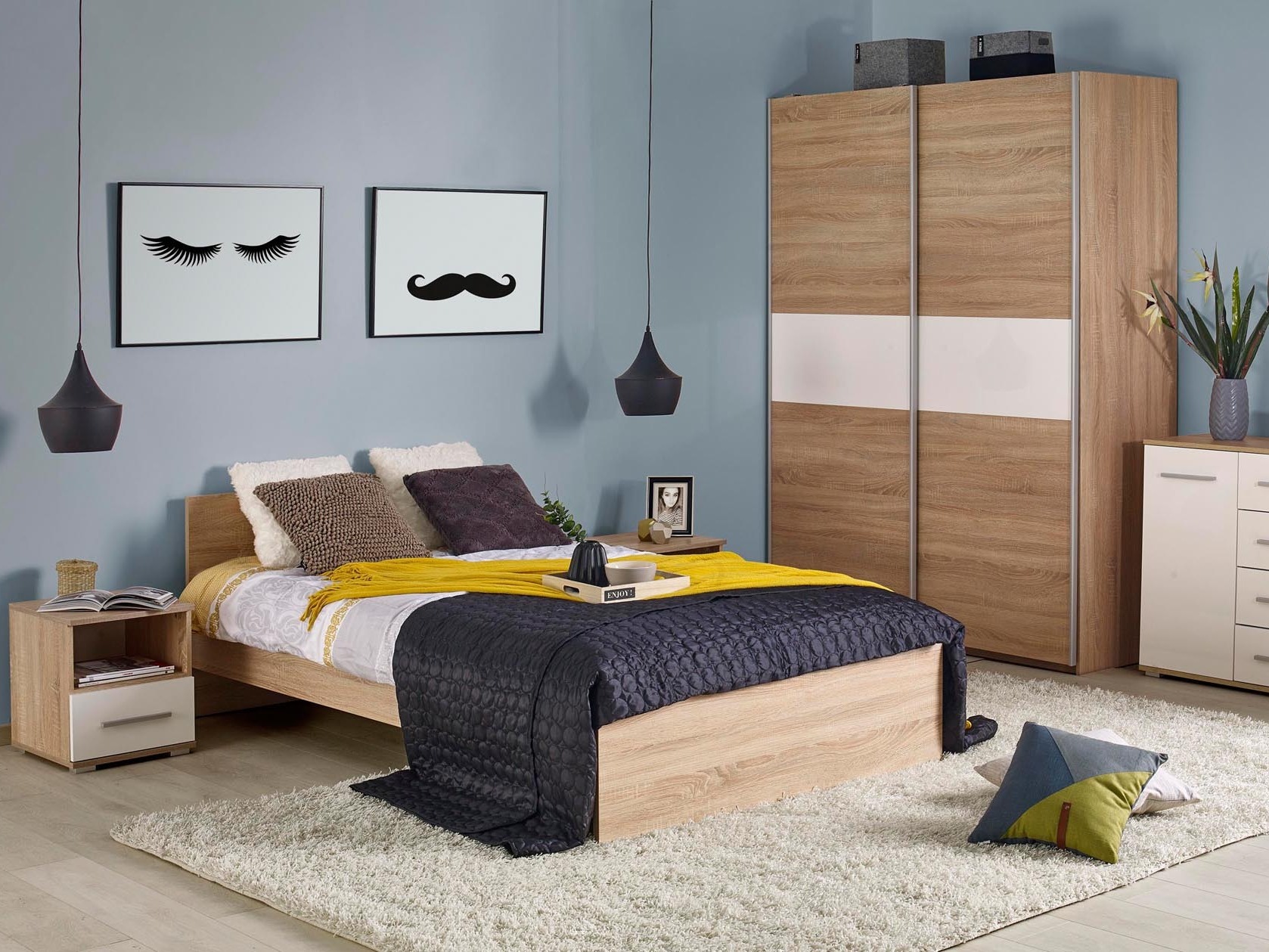 Letto Cirveso 104 (Sonoma quercia)