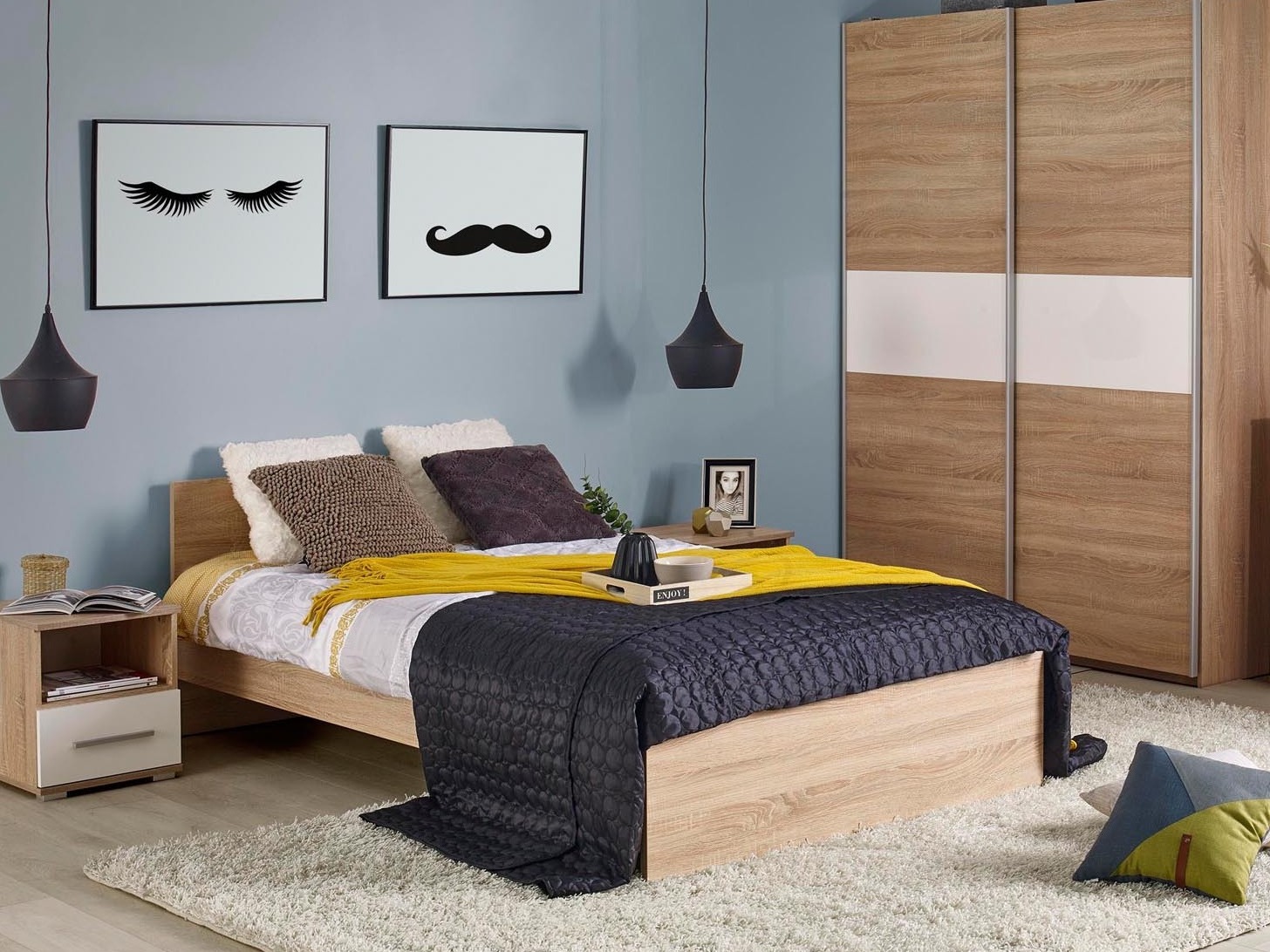 Letto Cirveso 105 (Sonoma quercia)