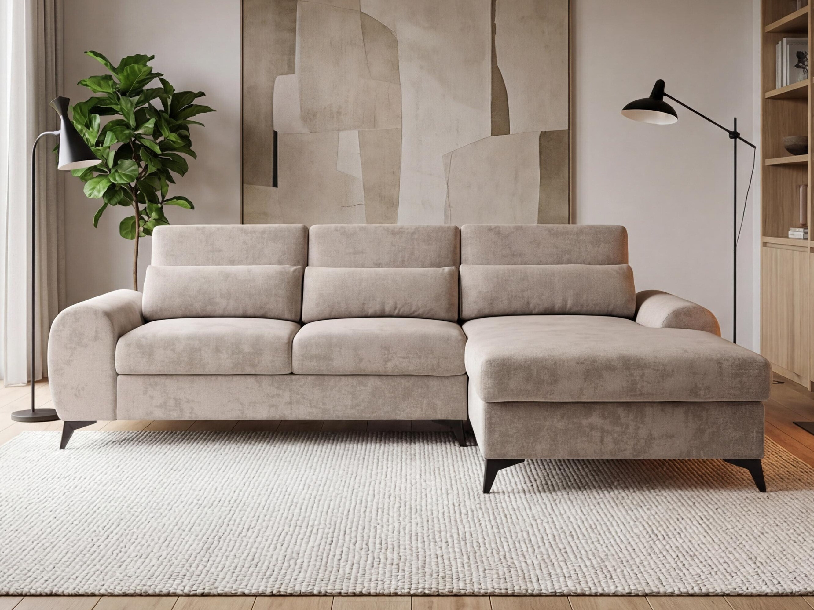 Divano angolare Margate 125 (Sereno 683)