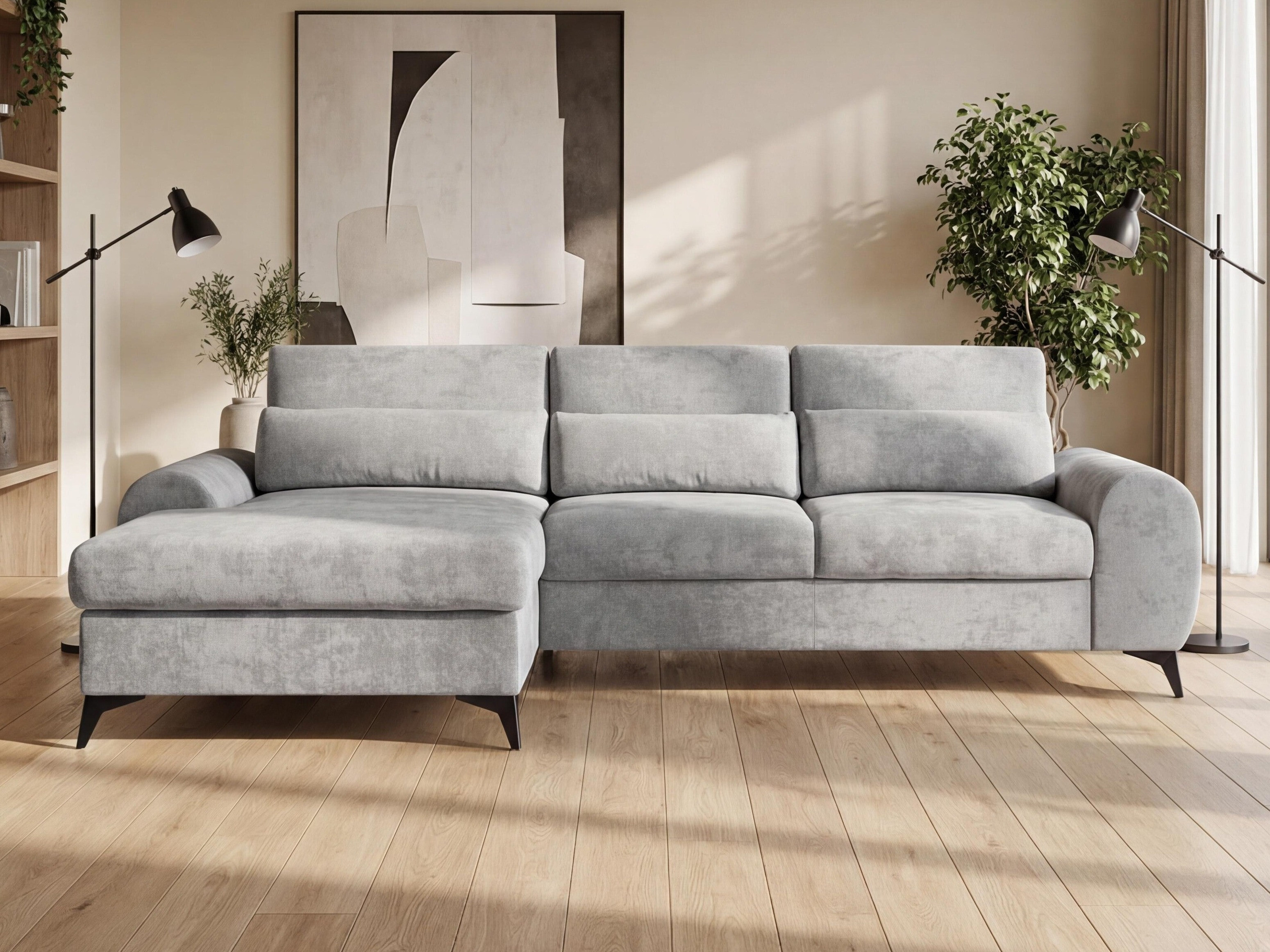 Divano angolare Margate 125 (Sereno 692)