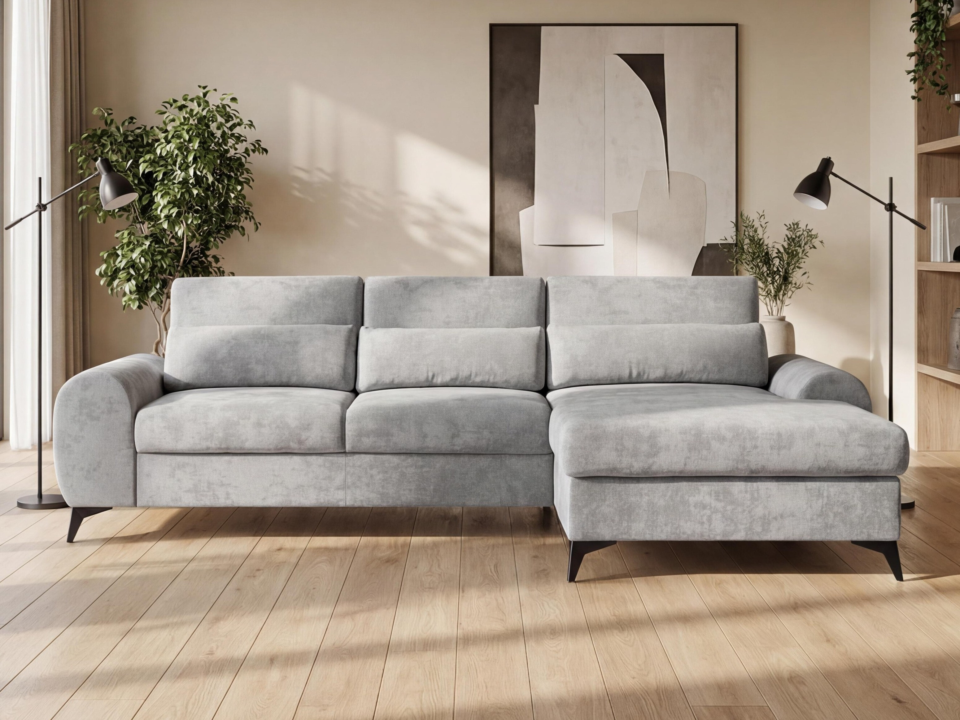Divano angolare Margate 125 (Sereno 692)