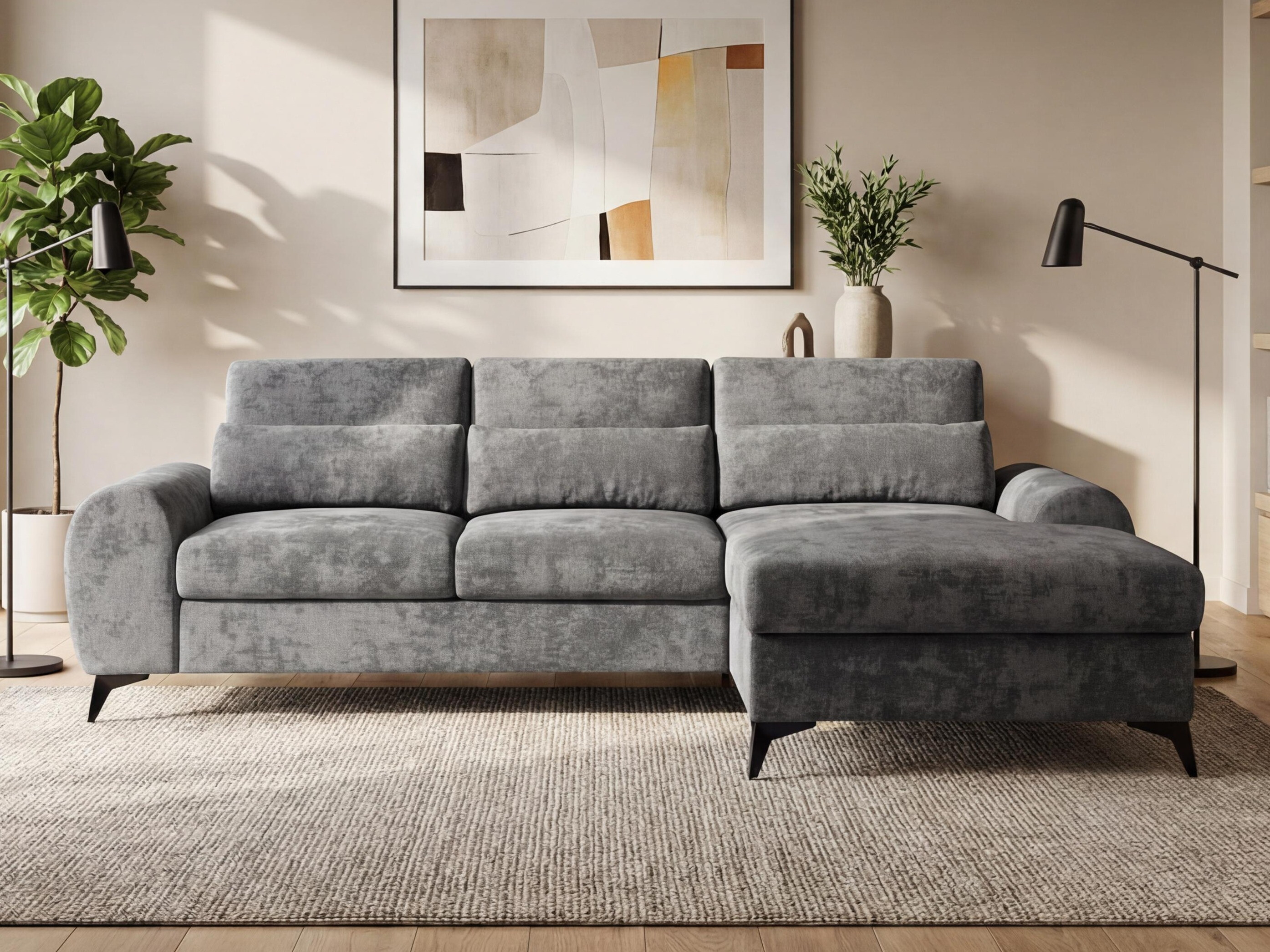 Divano angolare Margate 125 (Sereno 694)