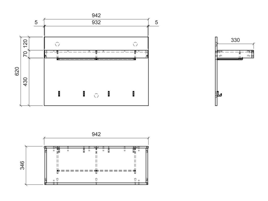 Set arredo da corridoio Ophtola 106