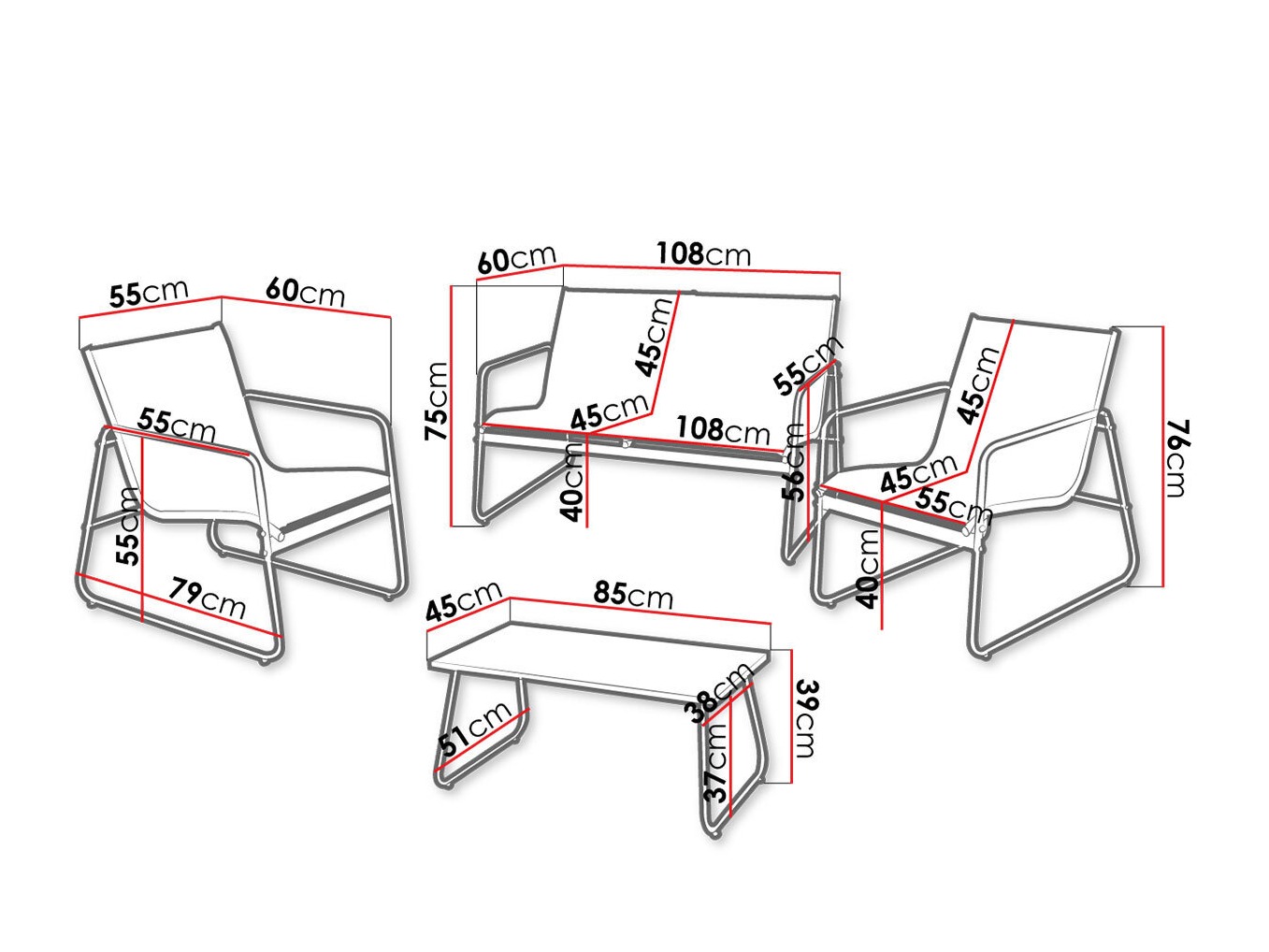 Mobili da giardino Aques