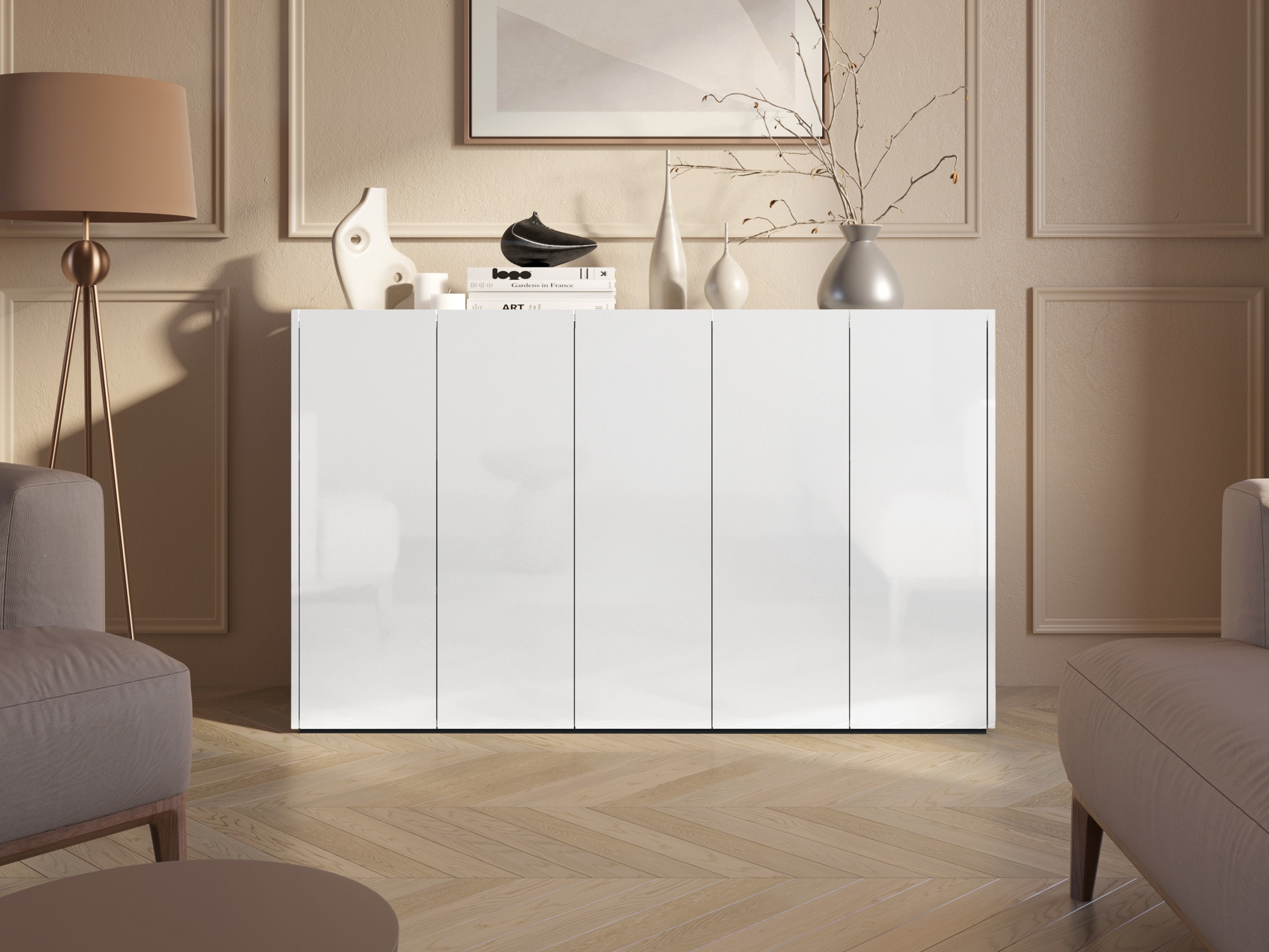 Madia Fresno 147 (Bianco lucido)