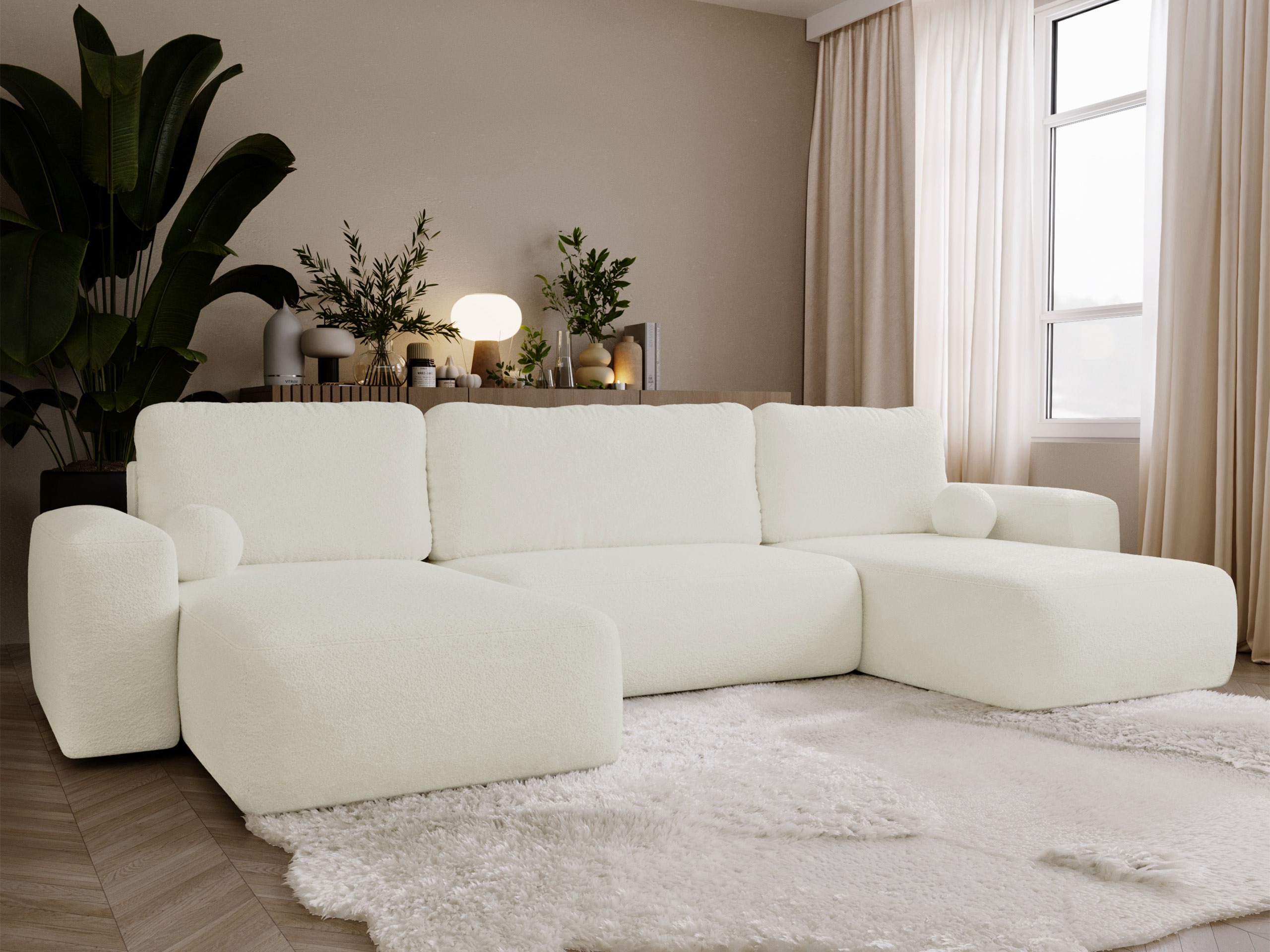 Divano angolare TrendyNest Piscor (Coral 15)