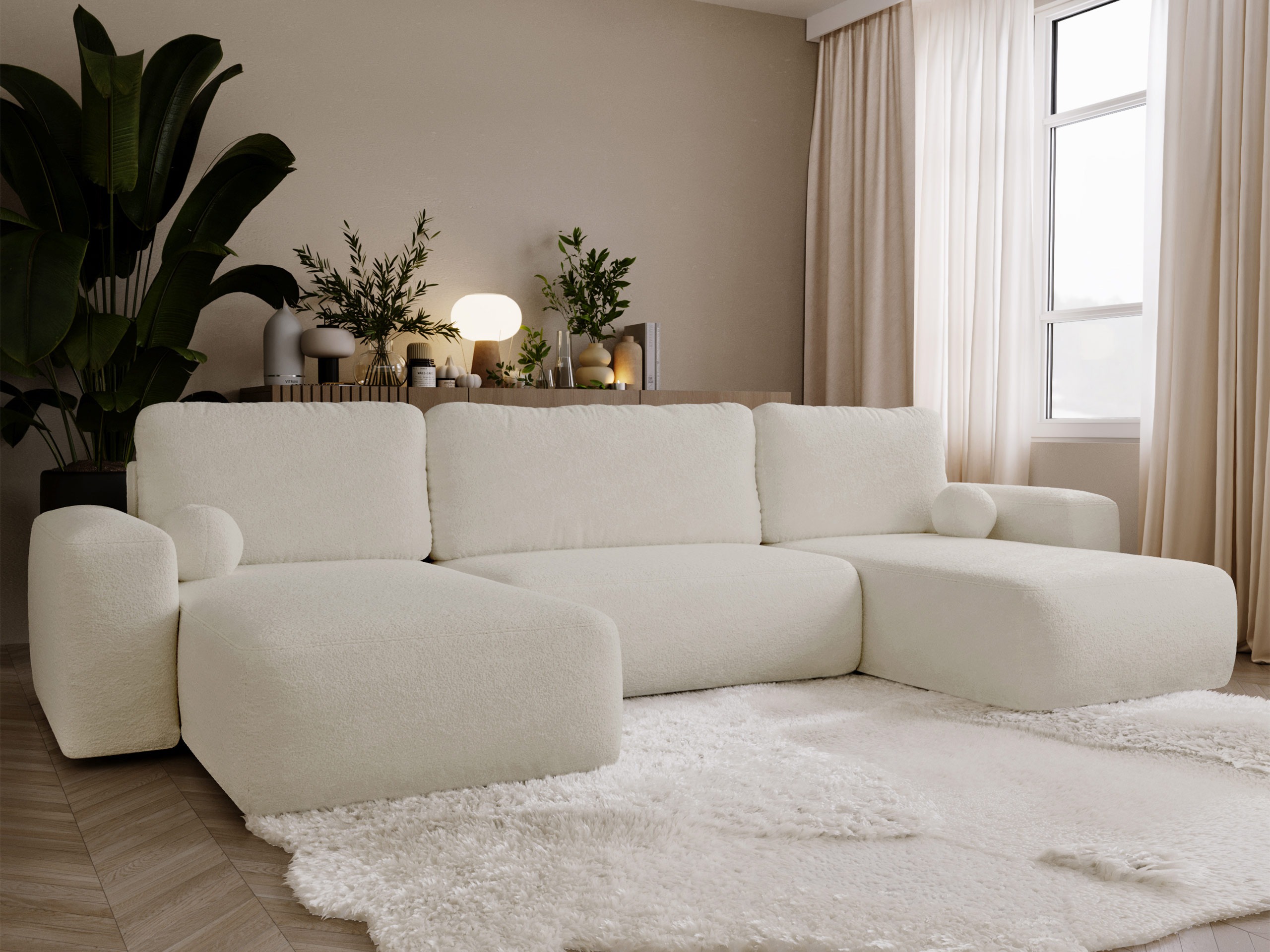 Divano angolare TrendyNest Piscor (Coral 65)