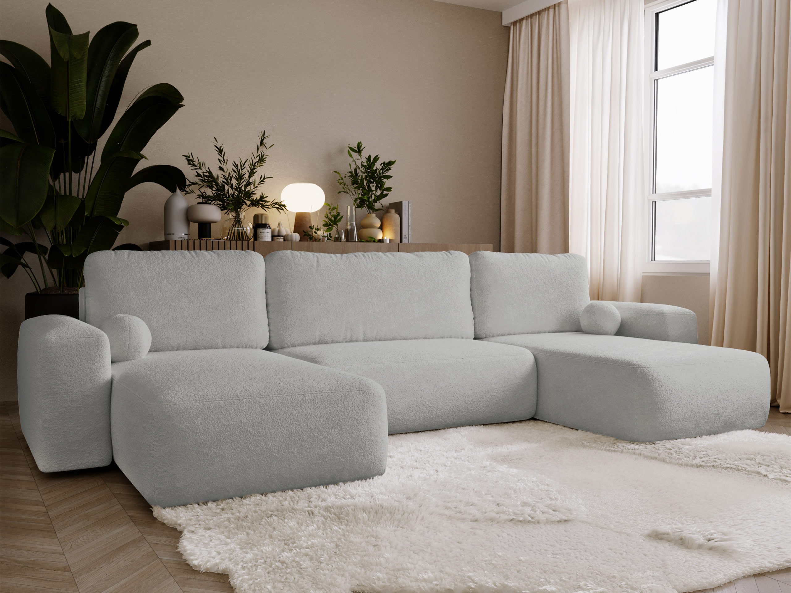Divano angolare TrendyNest Piscor (Coral 75)