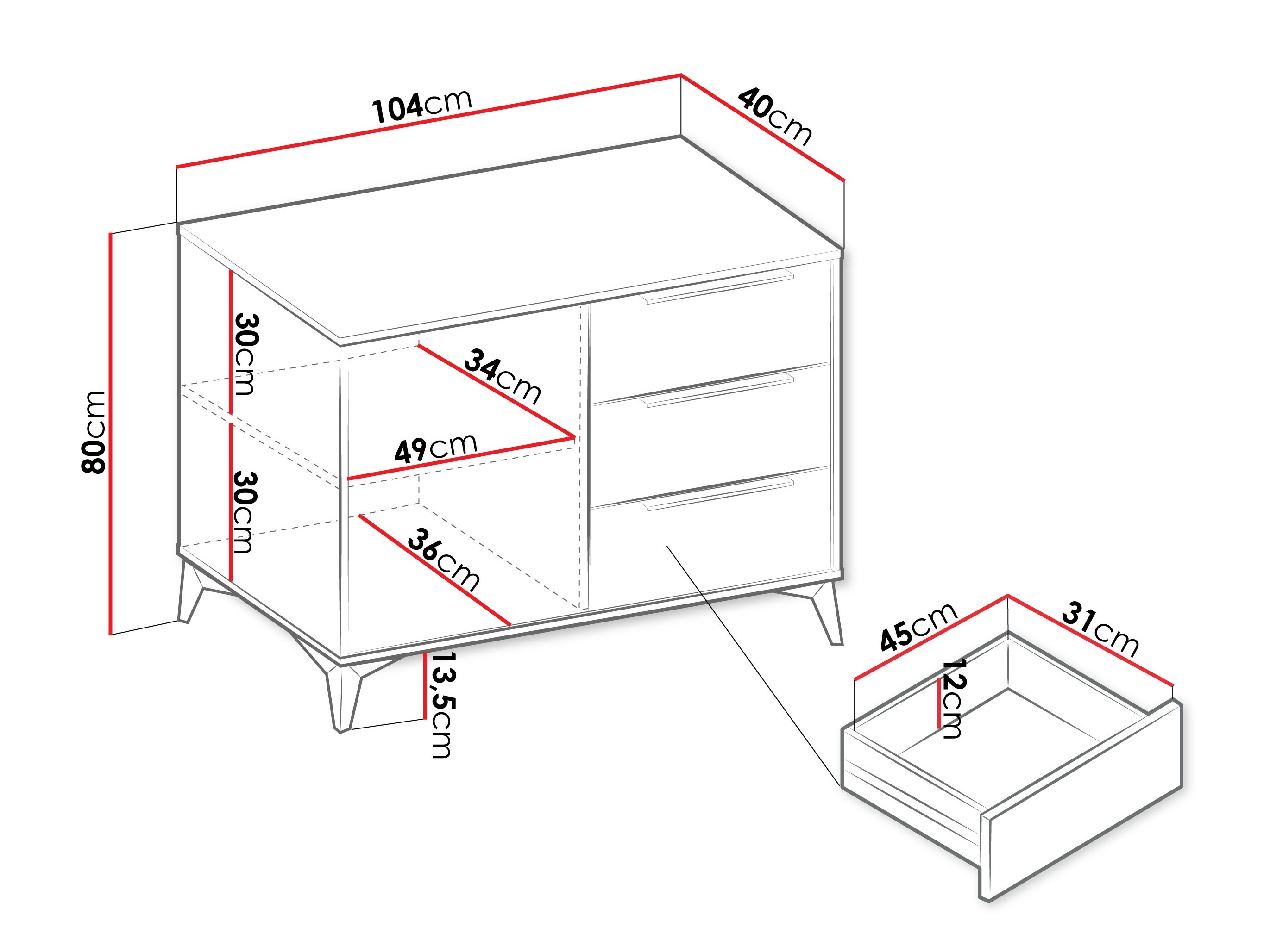 Cassettiera Comfivo Citrus II