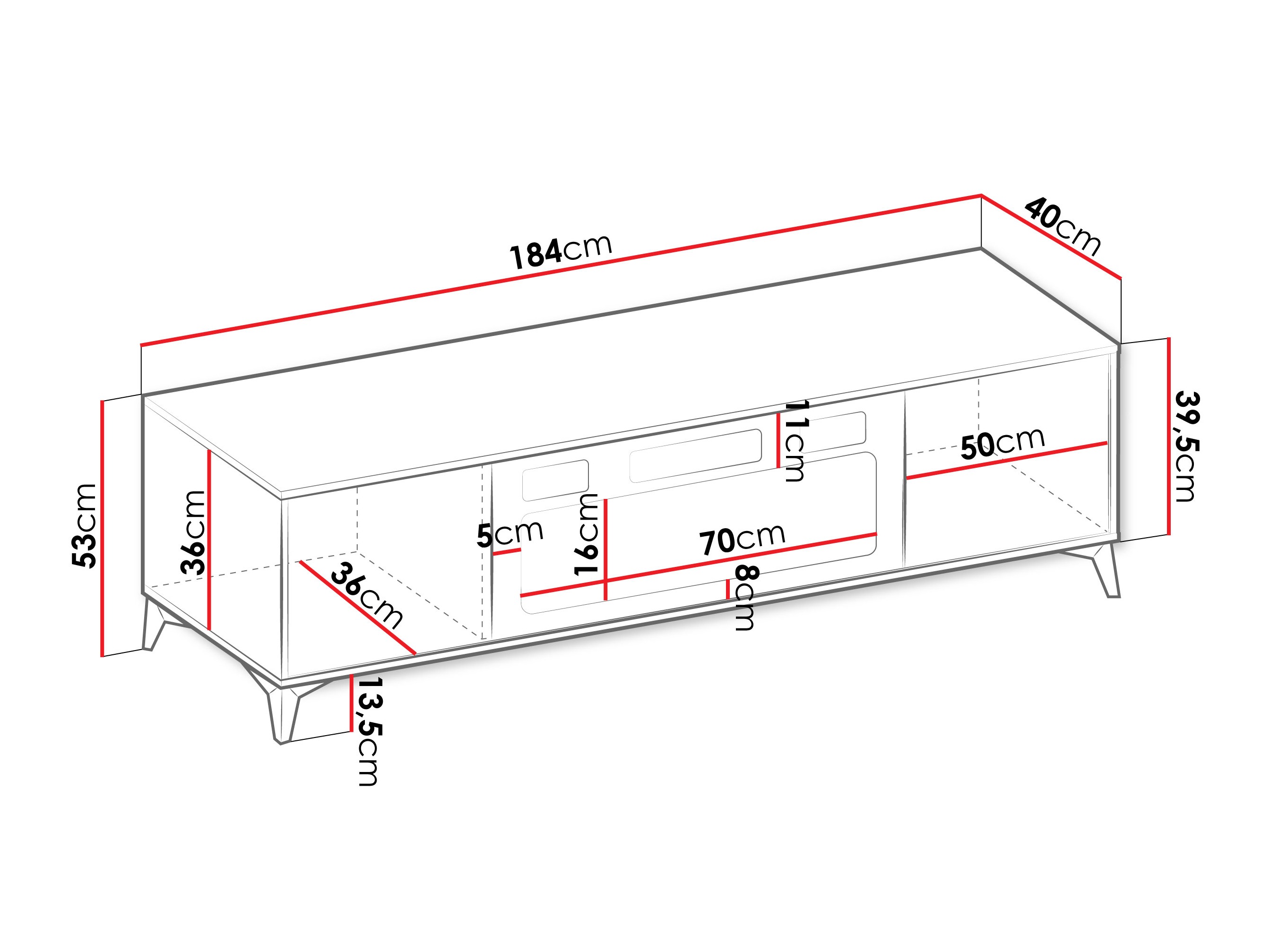 Mobile porta TV Comfivo Enoteo 107