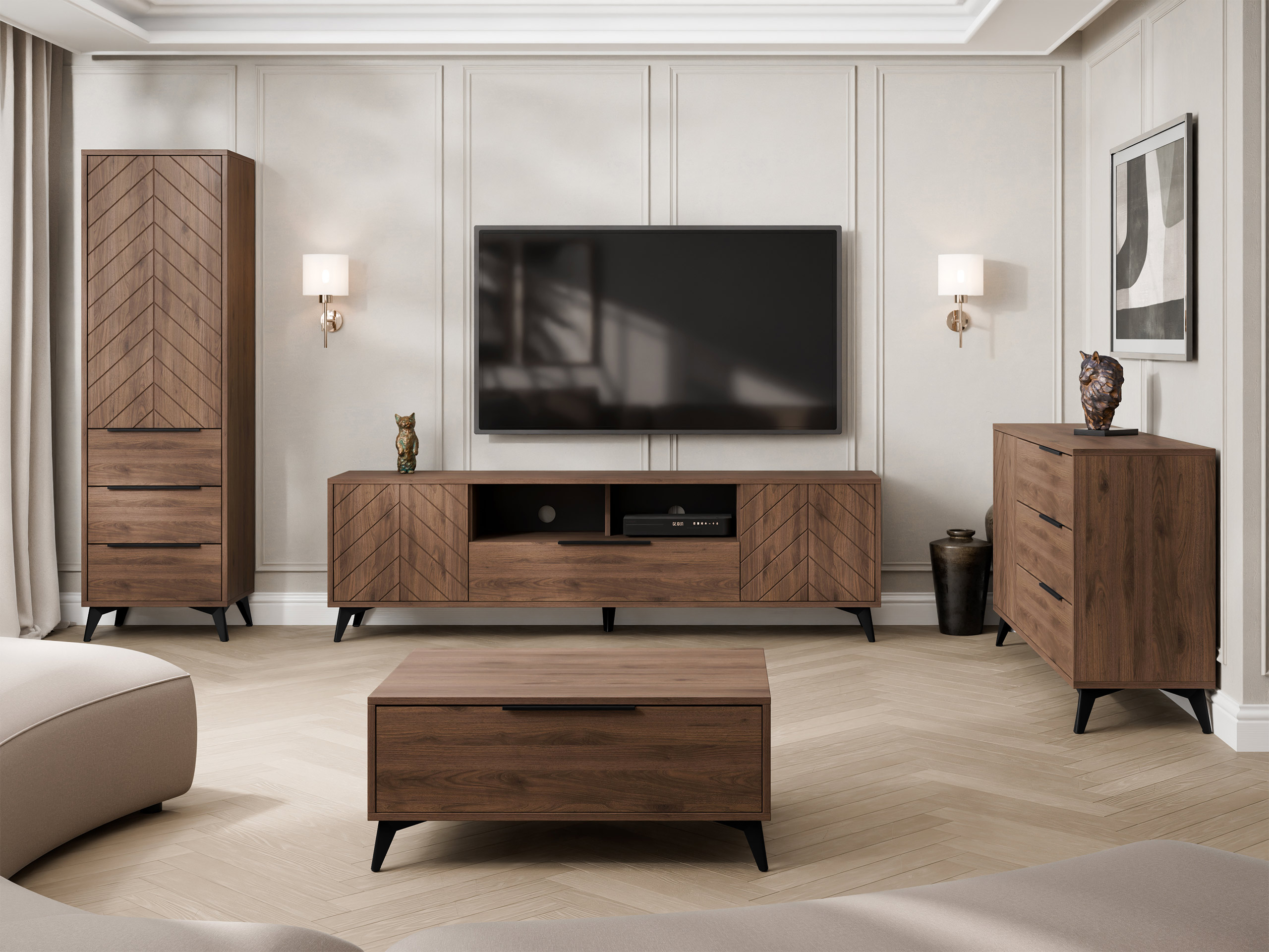 Parete attrezzata Comfivo Enoteo 108