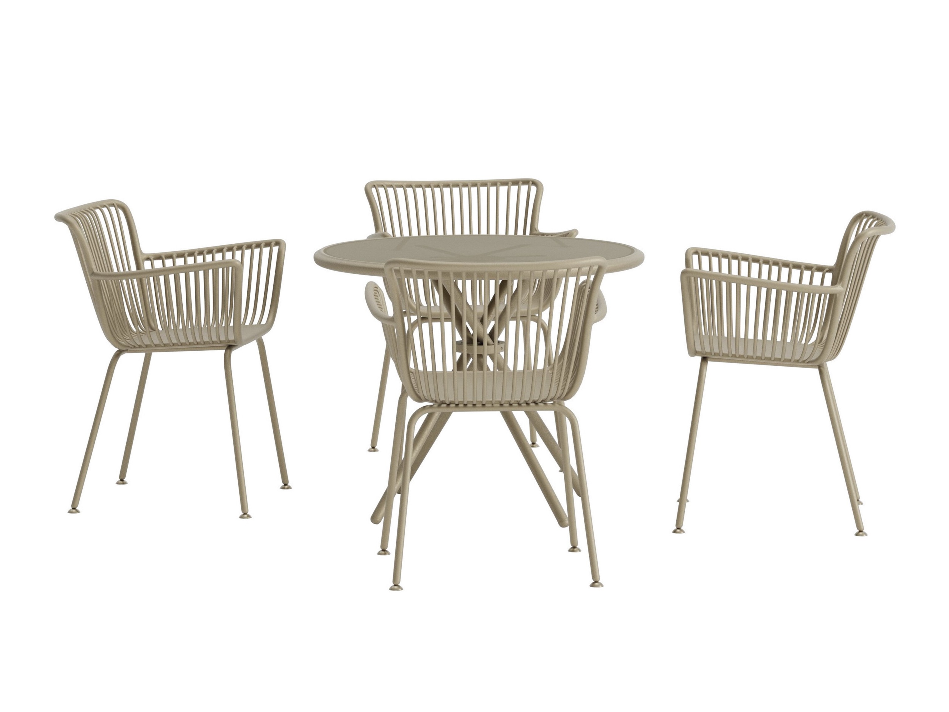 Tavolo e sedie set Dallas 5163