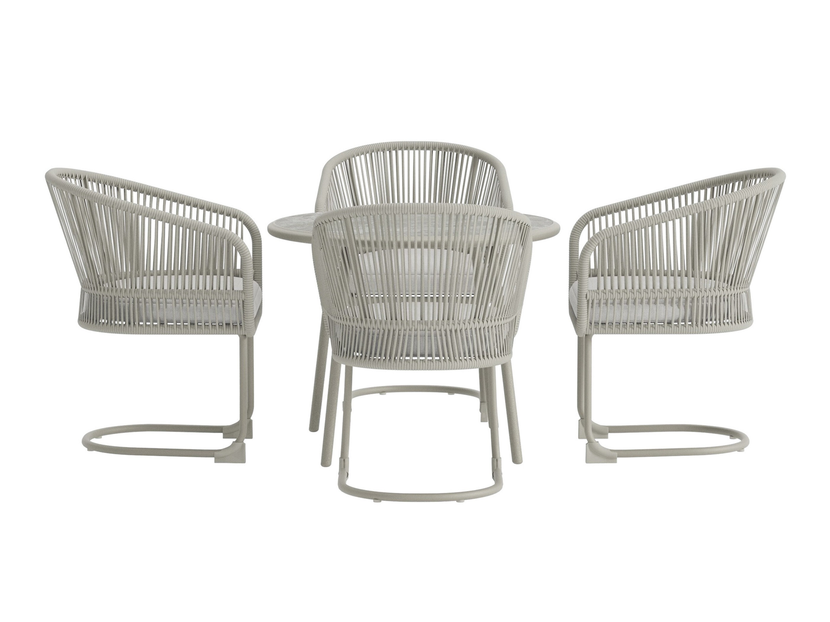 Tavolo e sedie set Dallas 5164