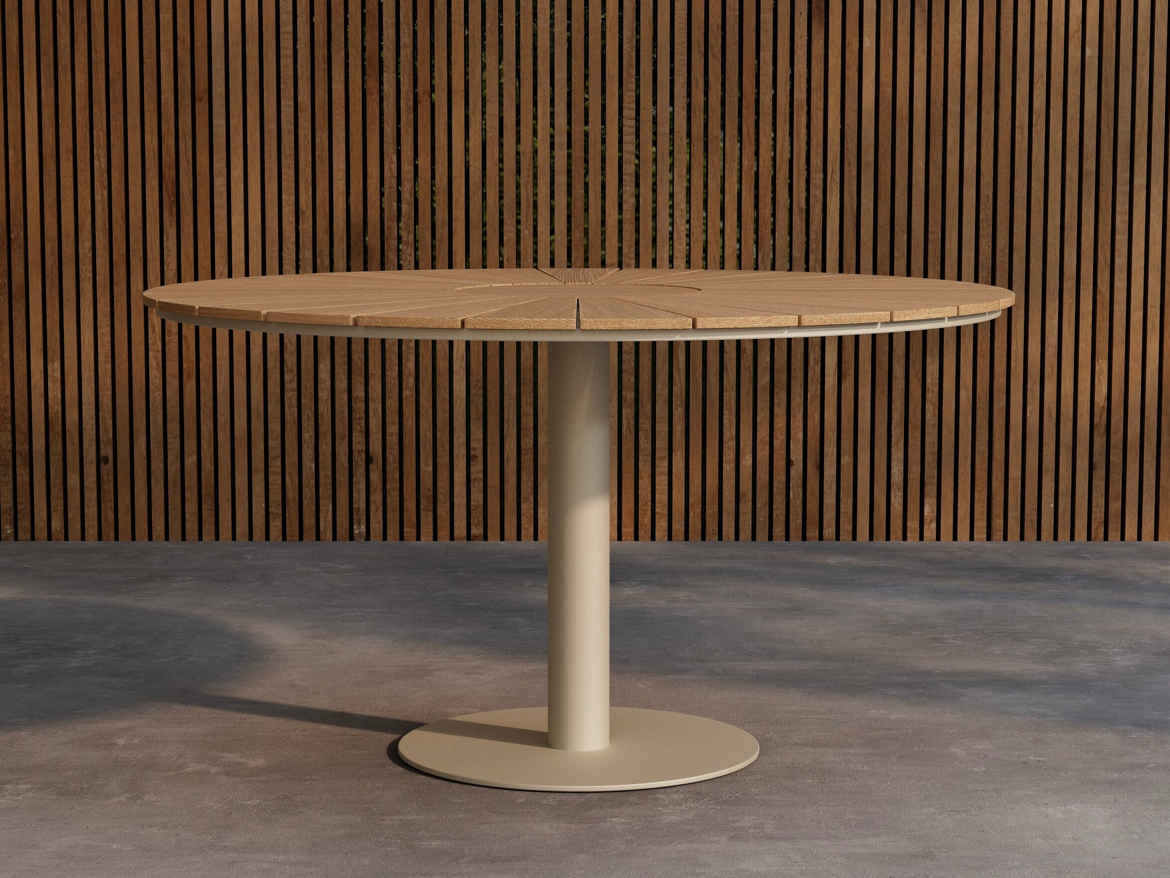 Tavolo esterno Dallas 5166 (Beige + Teak)