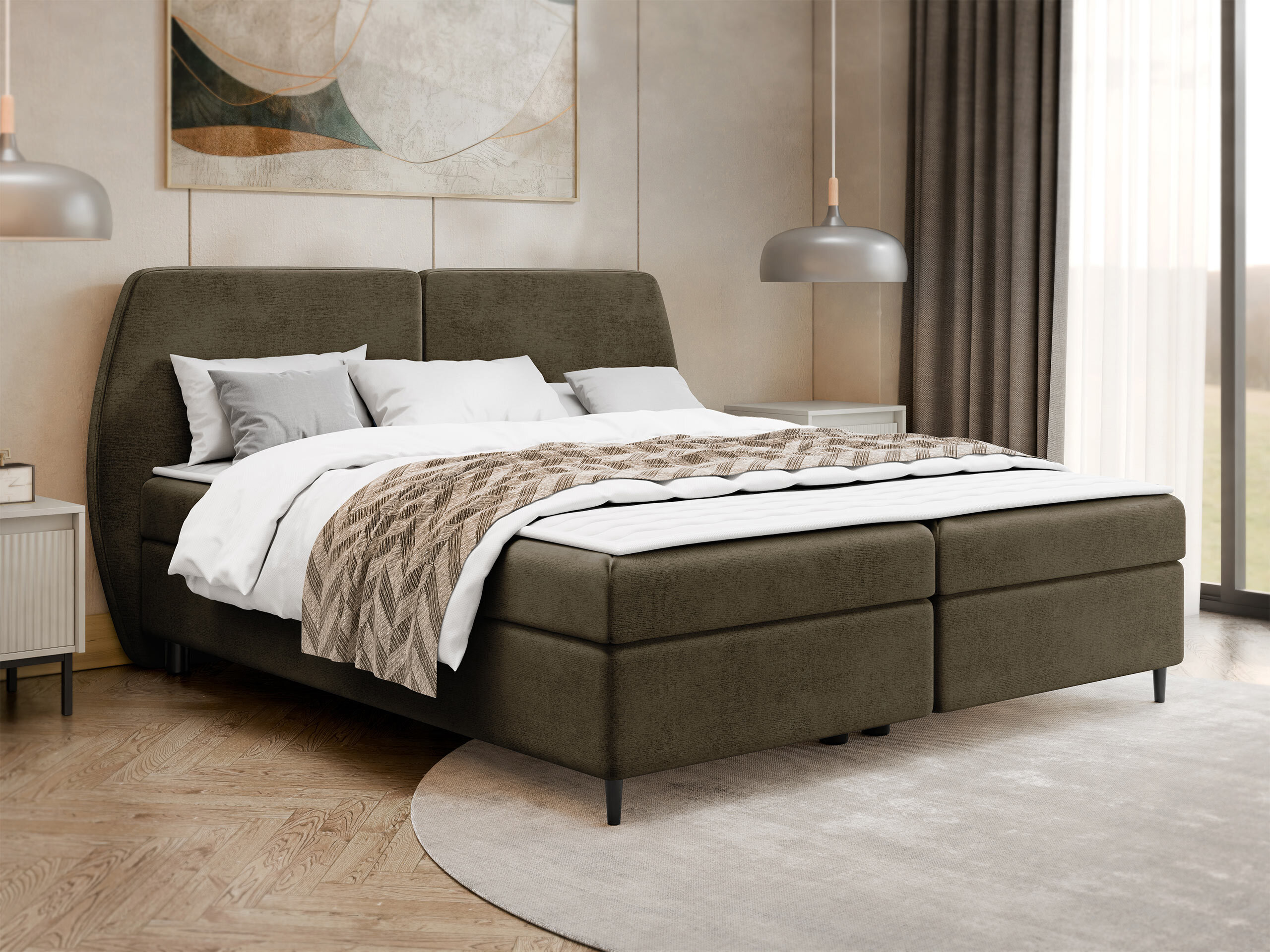 Letto continentale Stonecrest 110 (Wave 09)