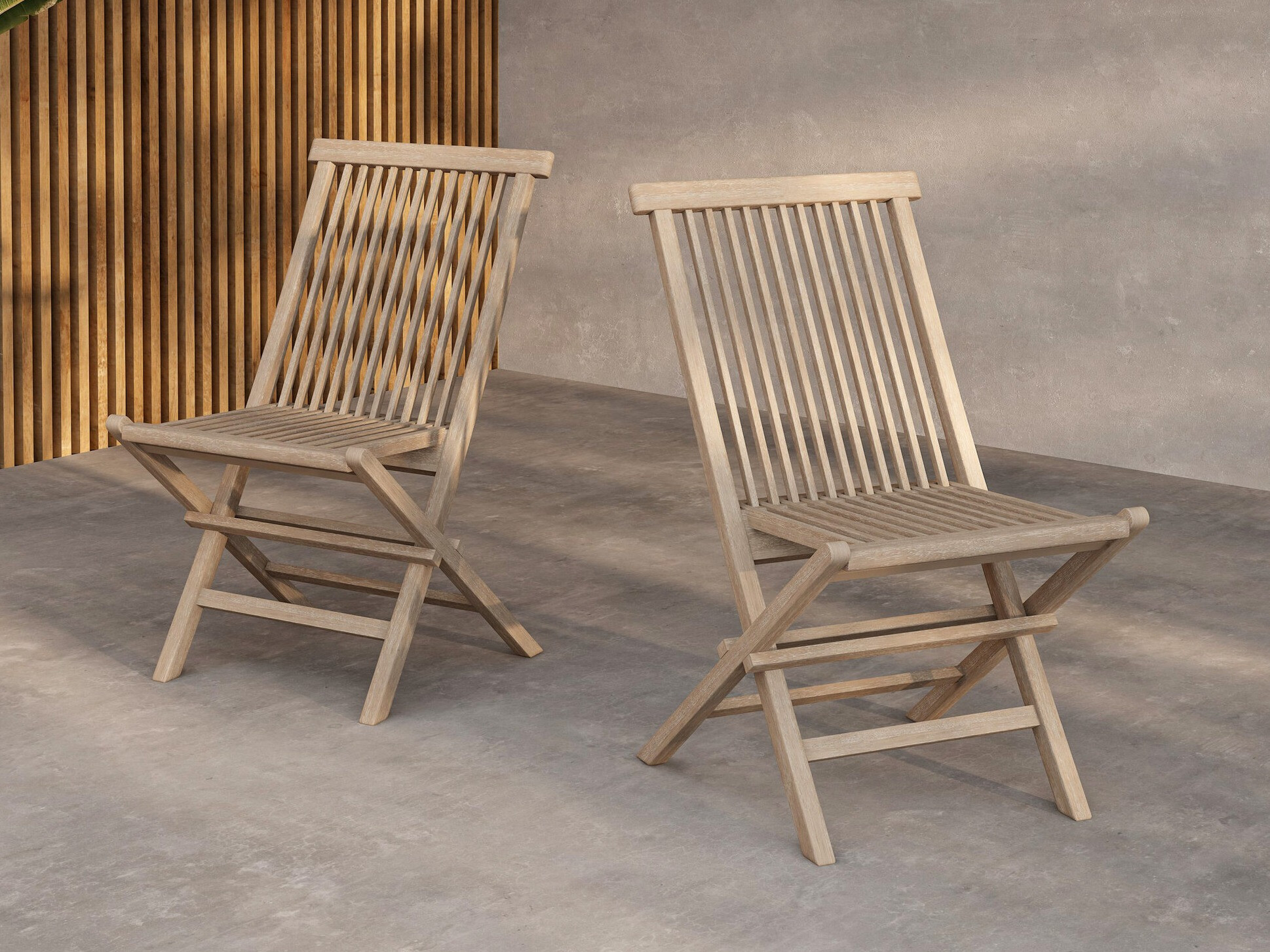 Sedia per esterni Nunova 134 (Luminoso legno)