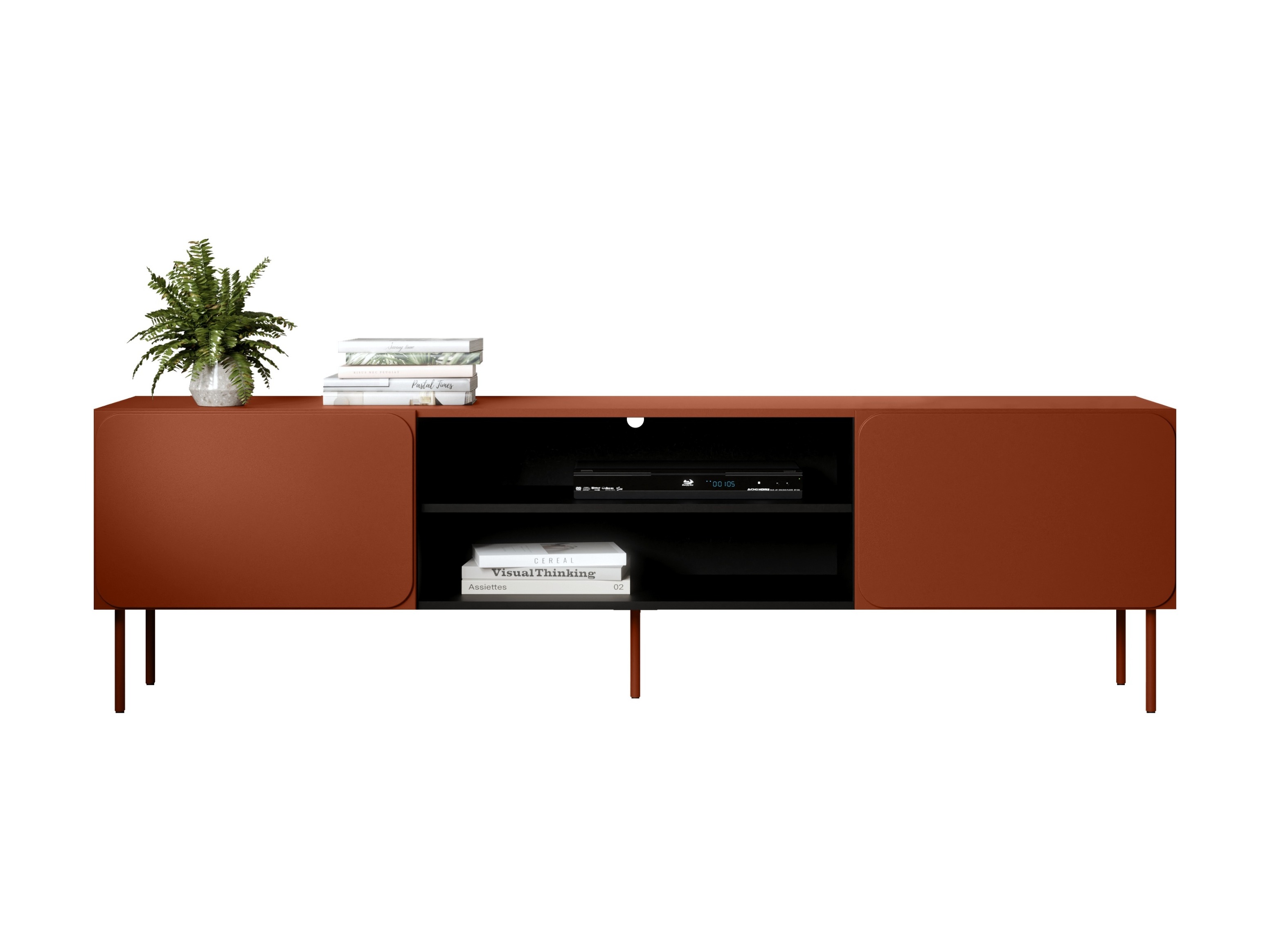 Mobile porta TV Fentore 102 (Rosso)
