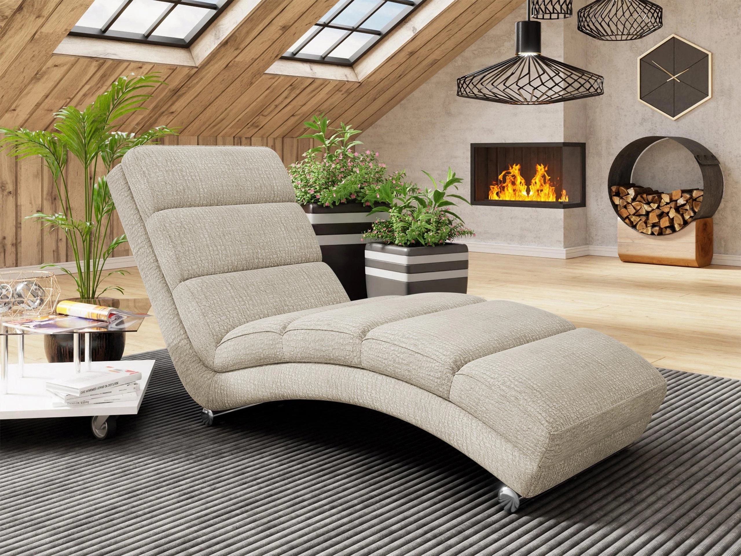 Chaise longue Comfivo Pirum (Fragola 20)