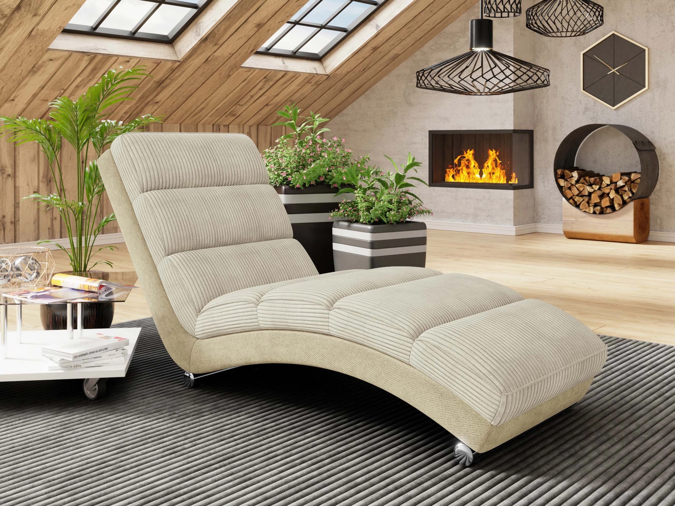 Chaise longue Comfivo Pirum (Poso 100 + Paros 01)