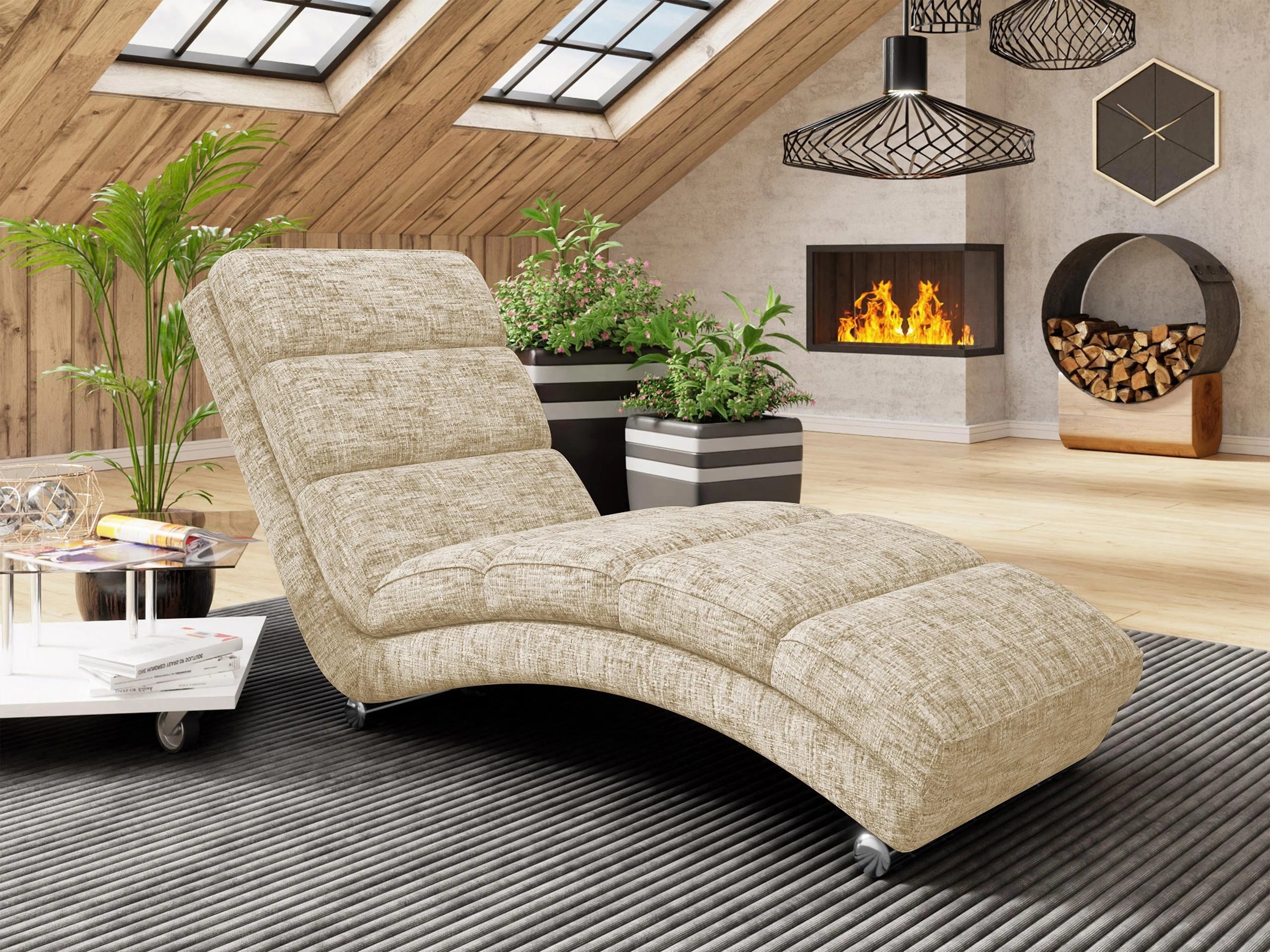 Chaise longue Comfivo Pirum (Tracy 211.03)