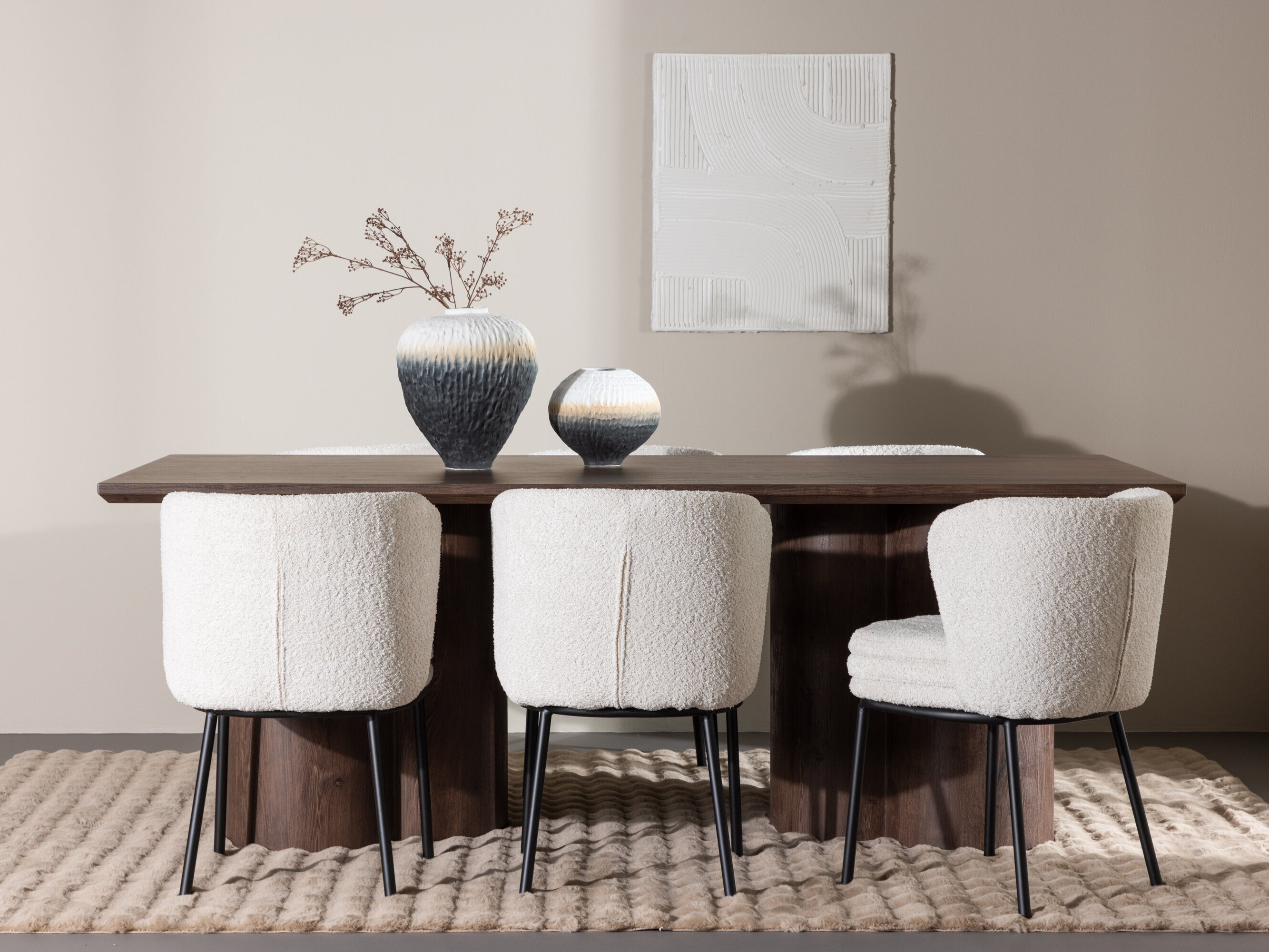 Set sala da pranzo Dallas 5176 (Marrone)