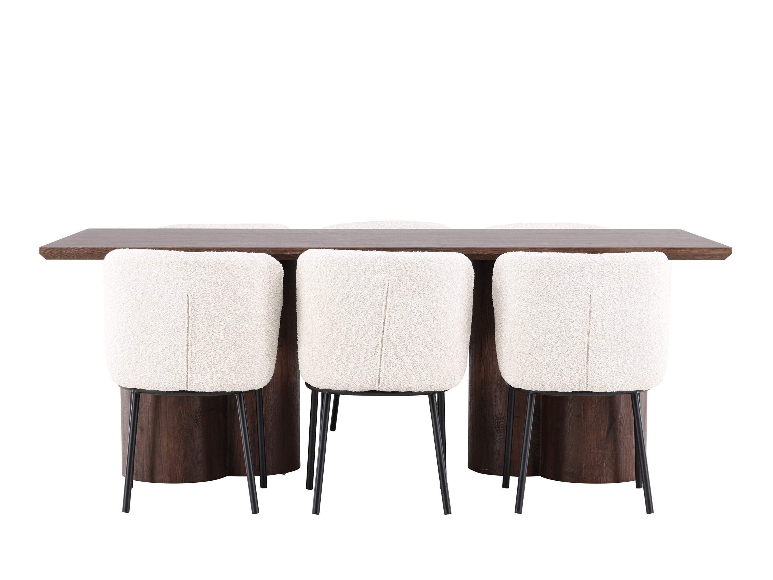Set sala da pranzo Dallas 5176 (Marrone)