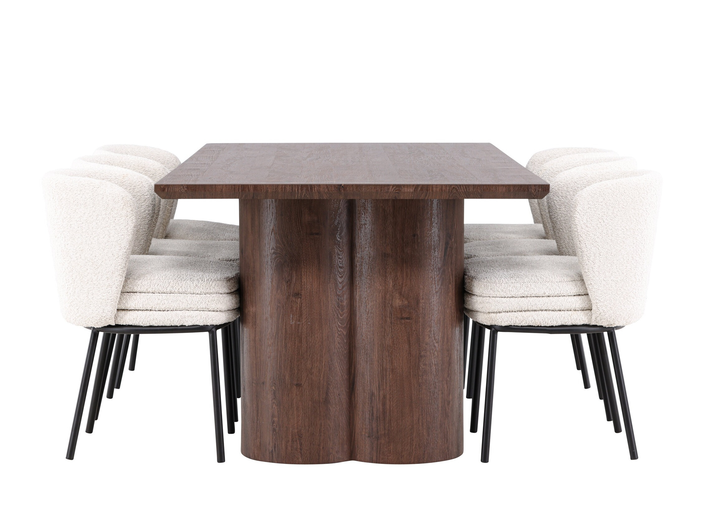 Set sala da pranzo Dallas 5176 (Marrone)
