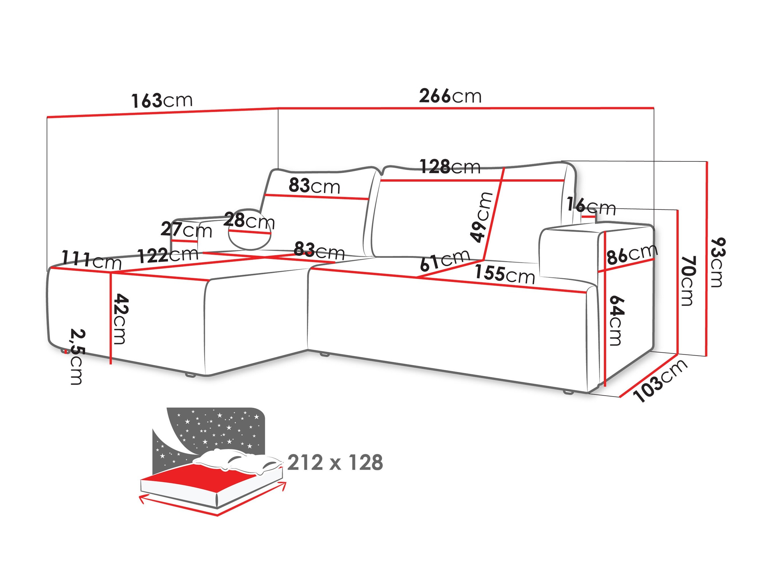 Divano angolare Comfivo Societas (Wave 15)