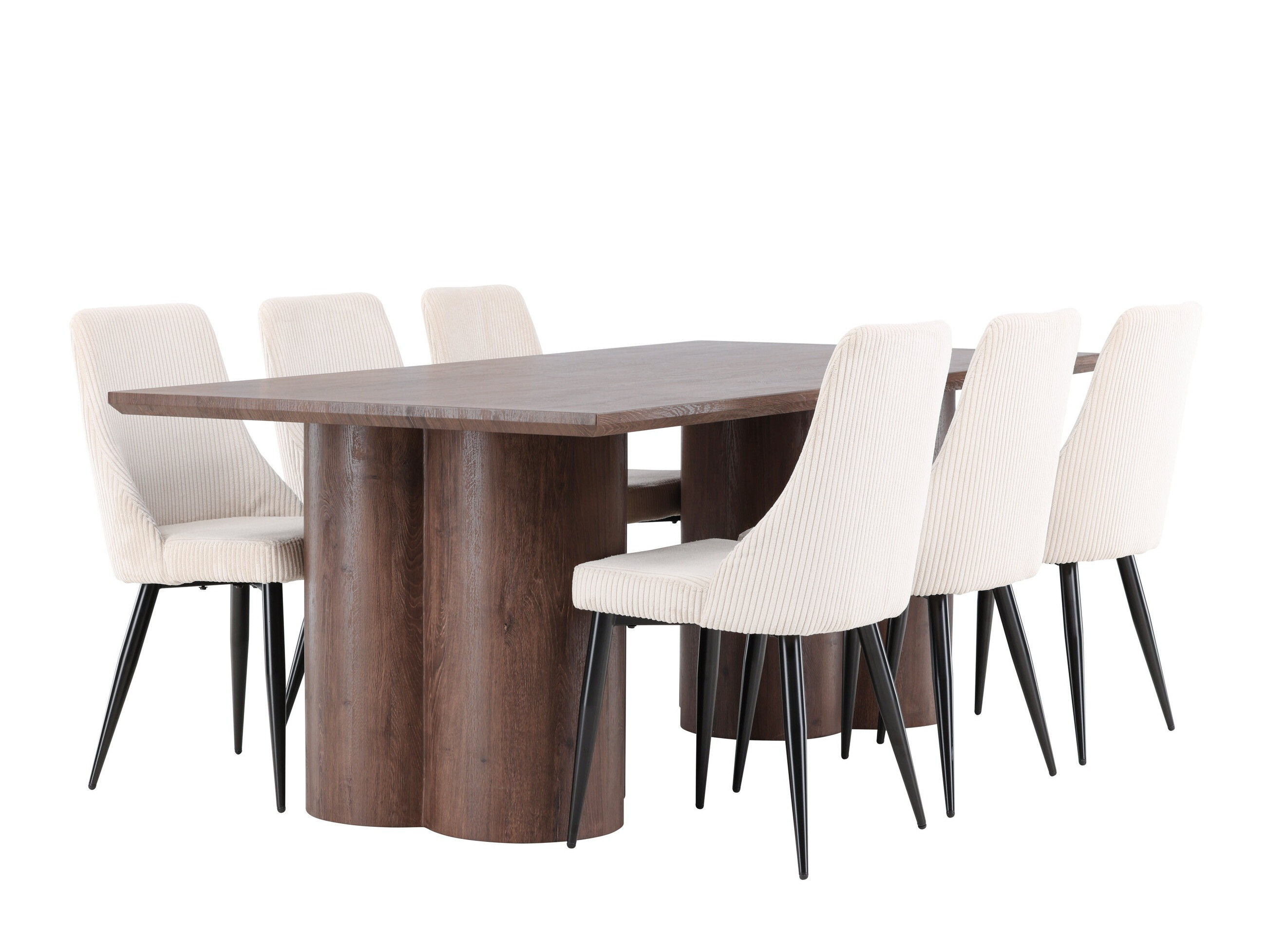 Set sala da pranzo Dallas 5179 (Marrone)