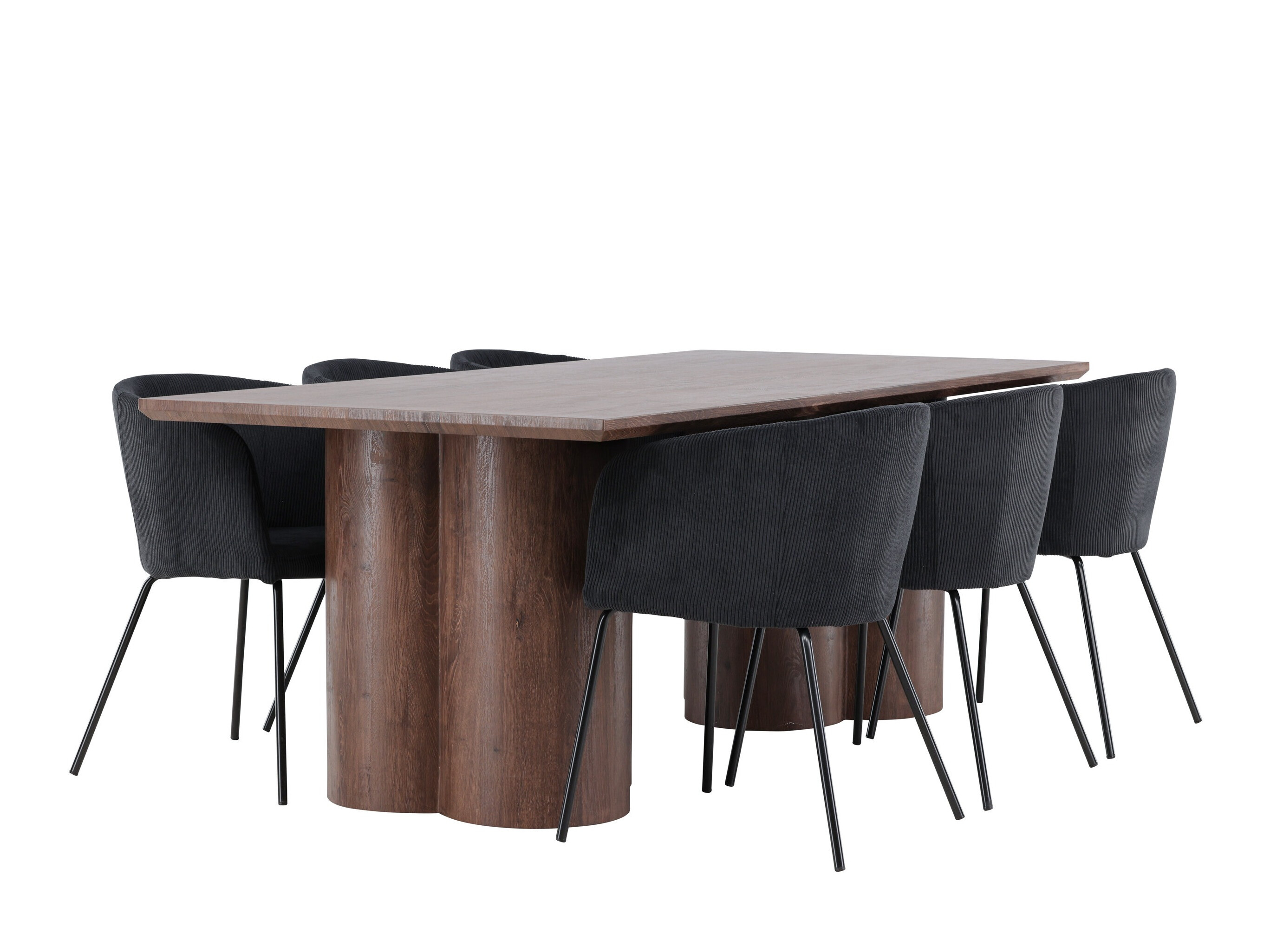 Set sala da pranzo Dallas 5181 (Marrone)