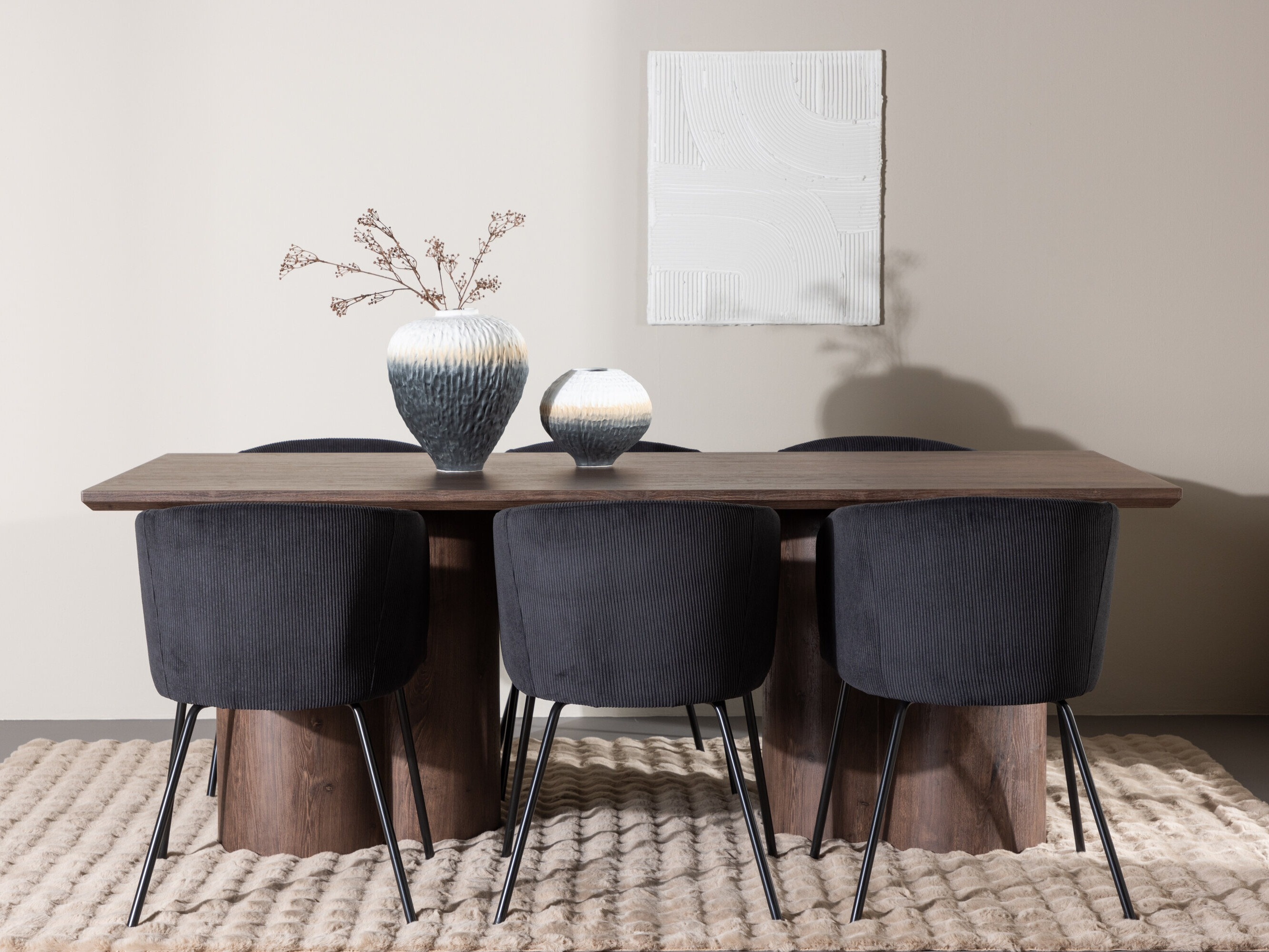 Set sala da pranzo Dallas 5181 (Marrone)