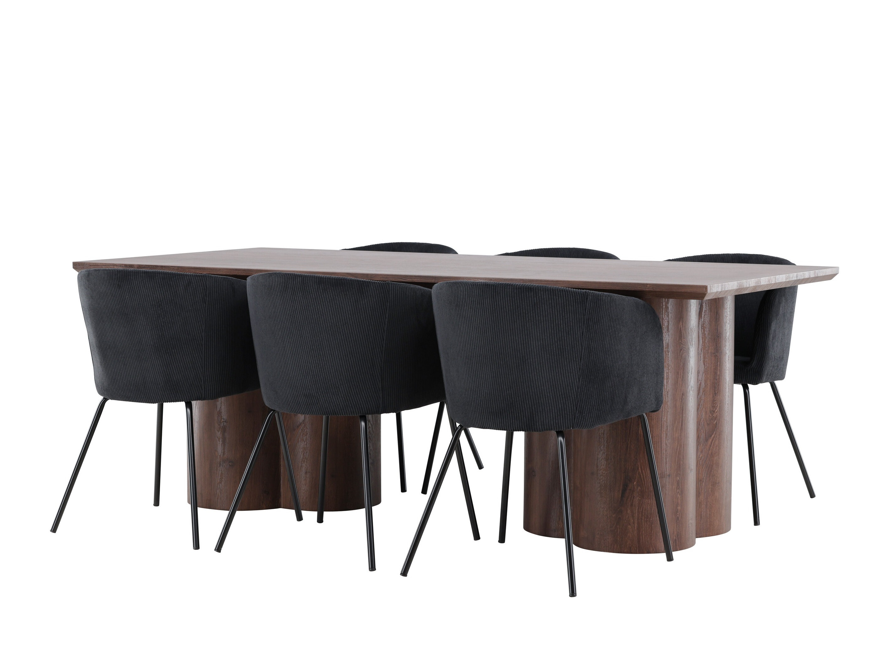 Set sala da pranzo Dallas 5181 (Marrone)