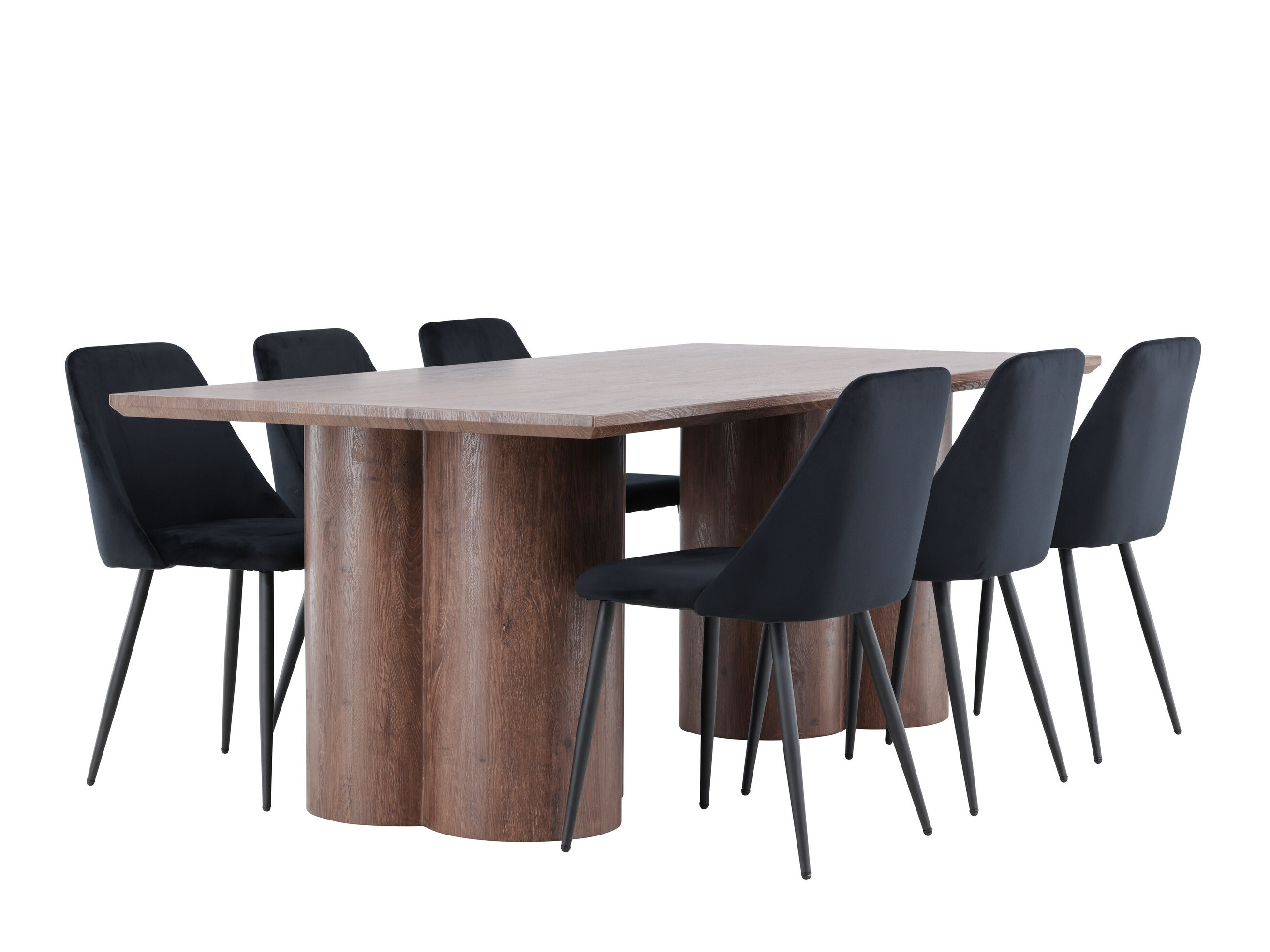 Set sala da pranzo Dallas 5182 (Marrone)