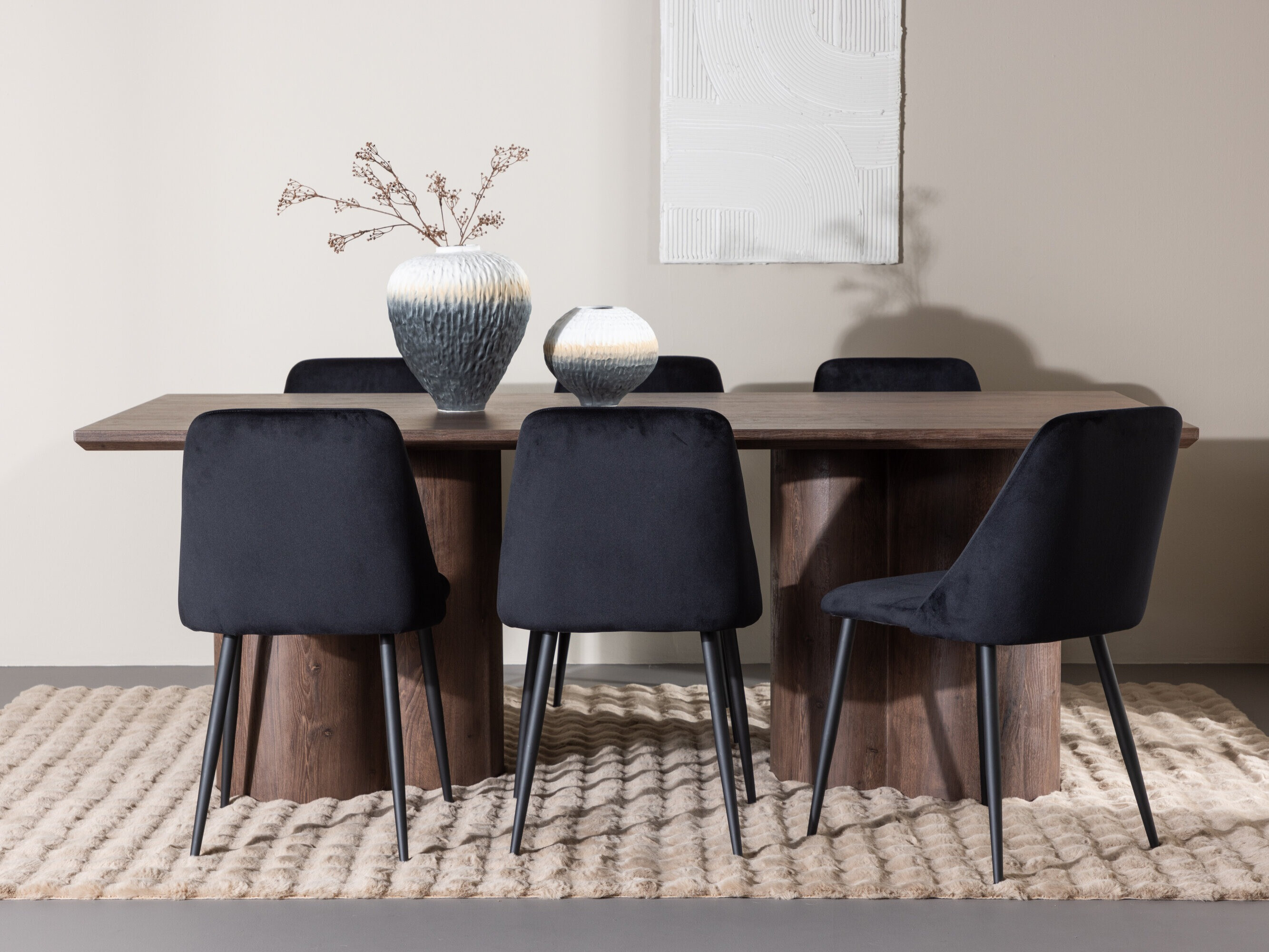 Set sala da pranzo Dallas 5182 (Marrone)