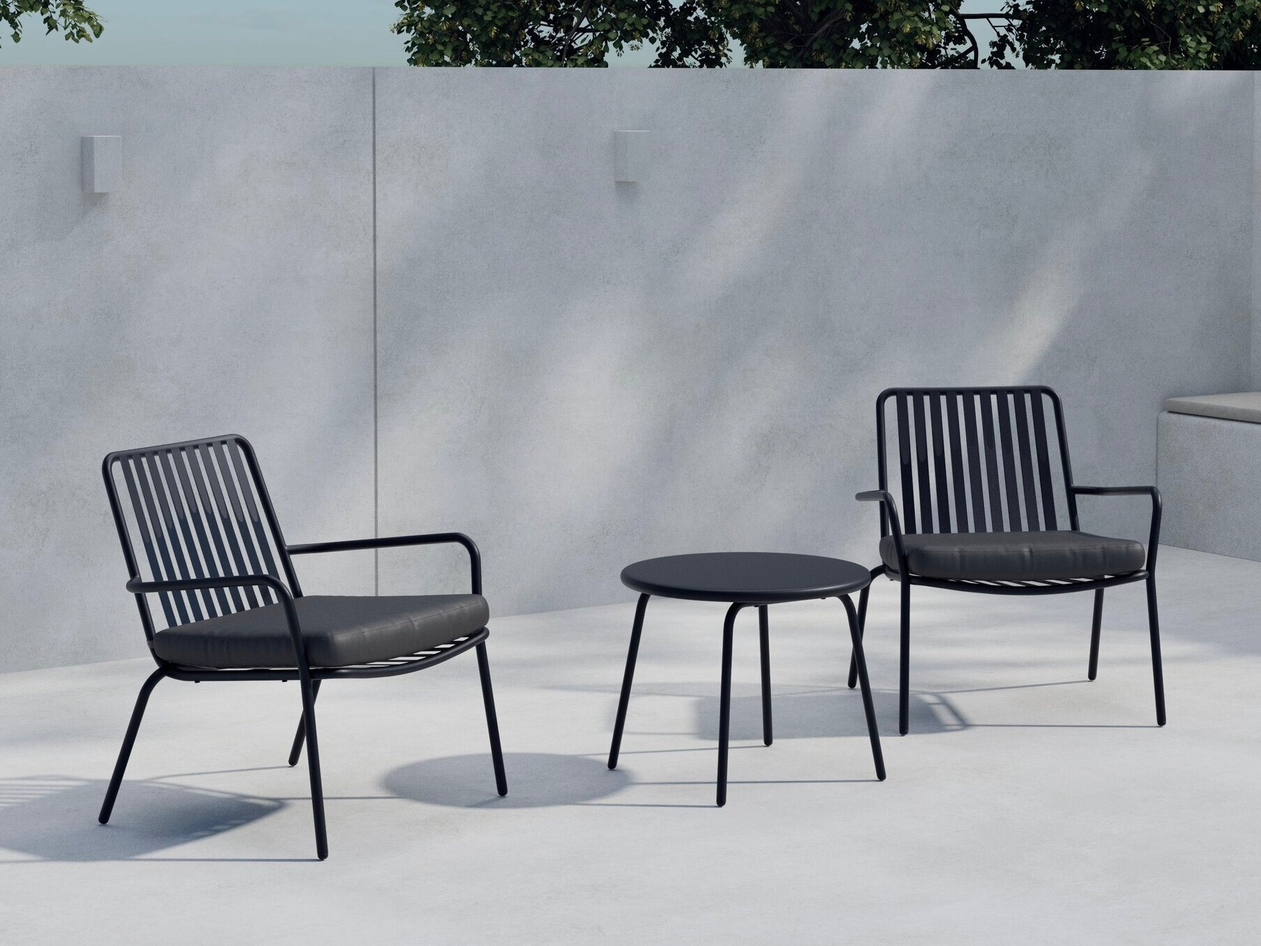 Set balcone Dallas 5190 (Nero)