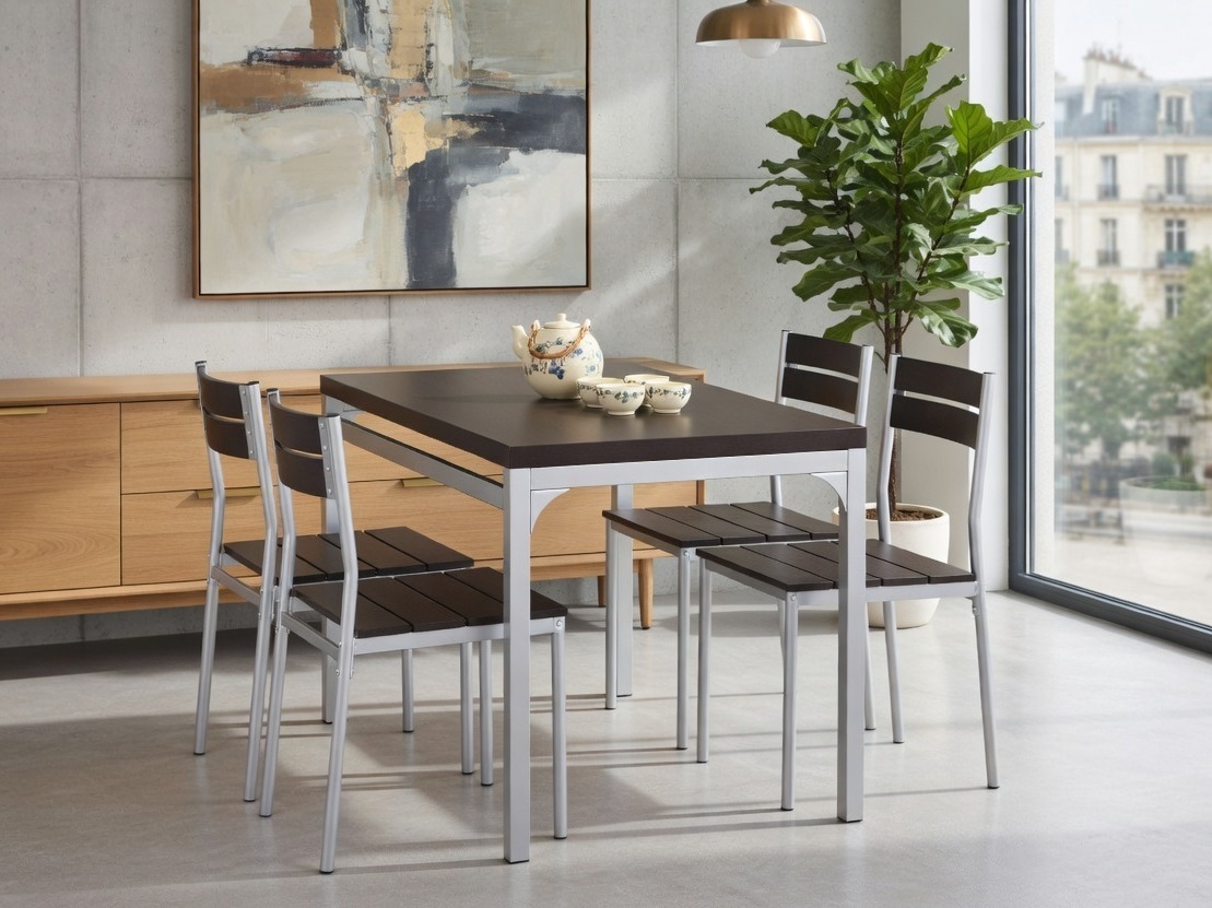 Set sala da pranzo Houston 128 (Wenge)