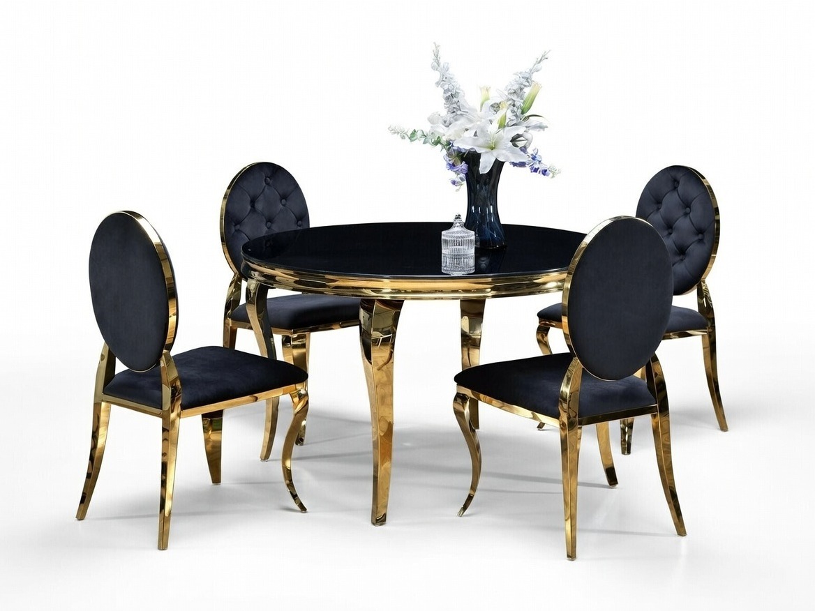 Set sala da pranzo Houston 1828 (Nero)