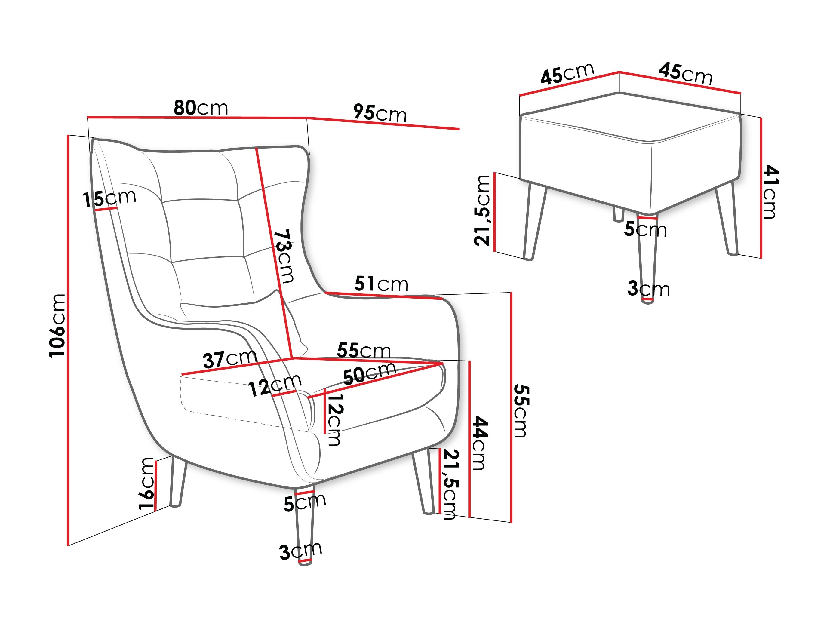 Poltrona Comfivo Ulmus VII (Lambi 06)