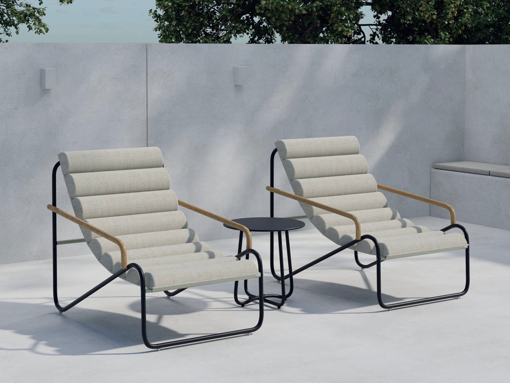 Set balcone Dallas 5194 (Nero)