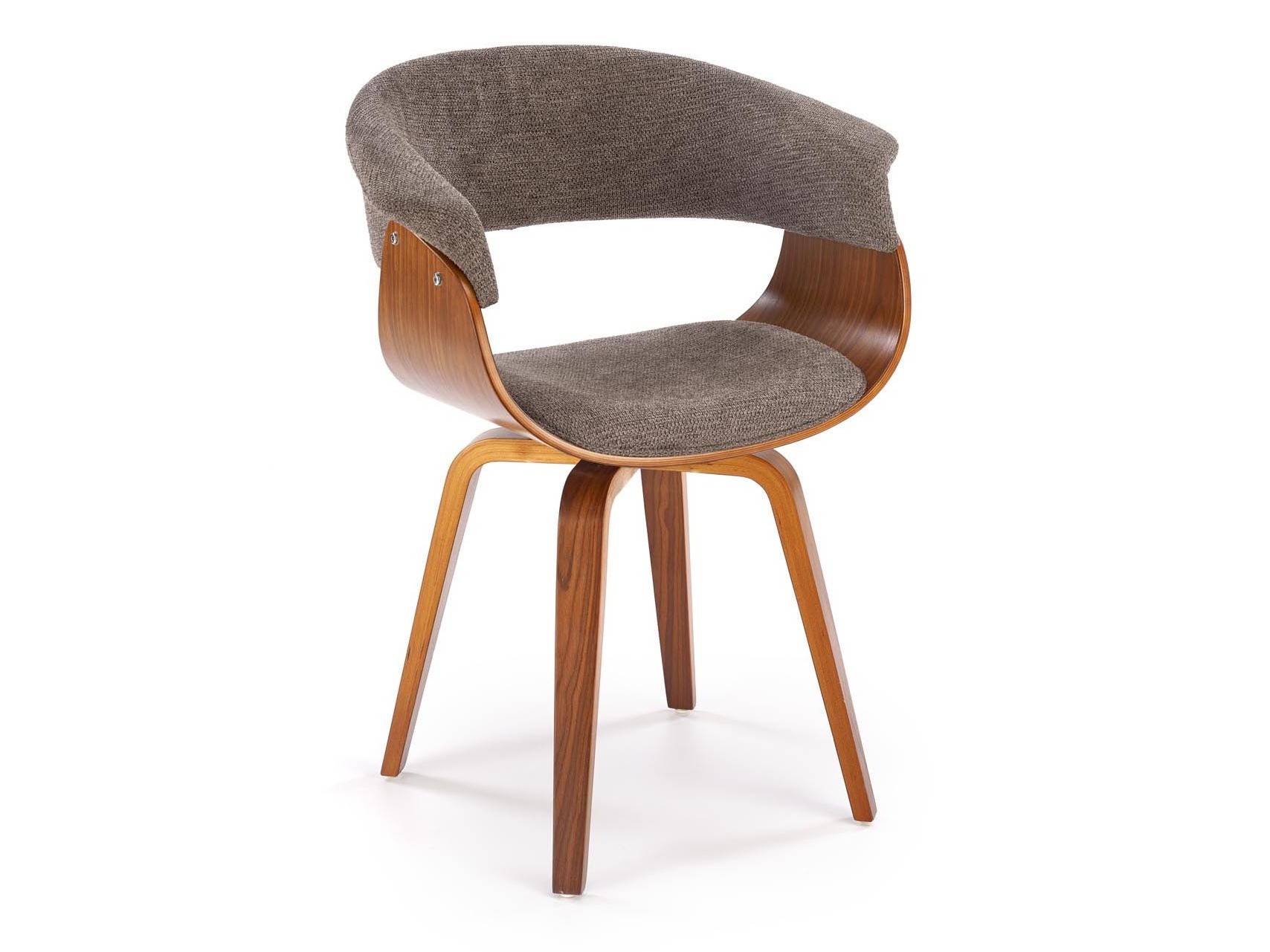 Sedia Houston 1597 (Grigio + Noce)
