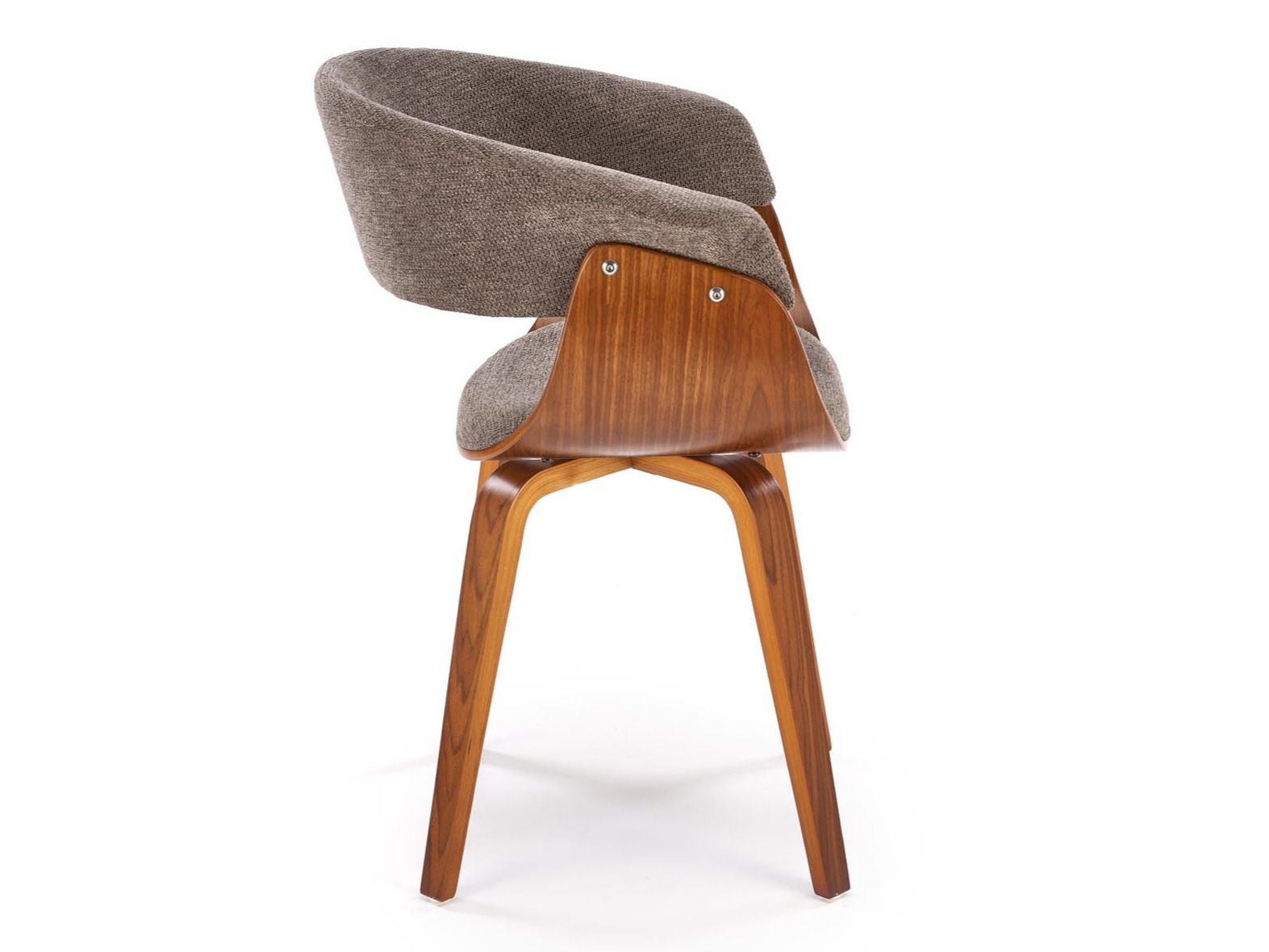 Sedia Houston 1597 (Grigio + Noce)