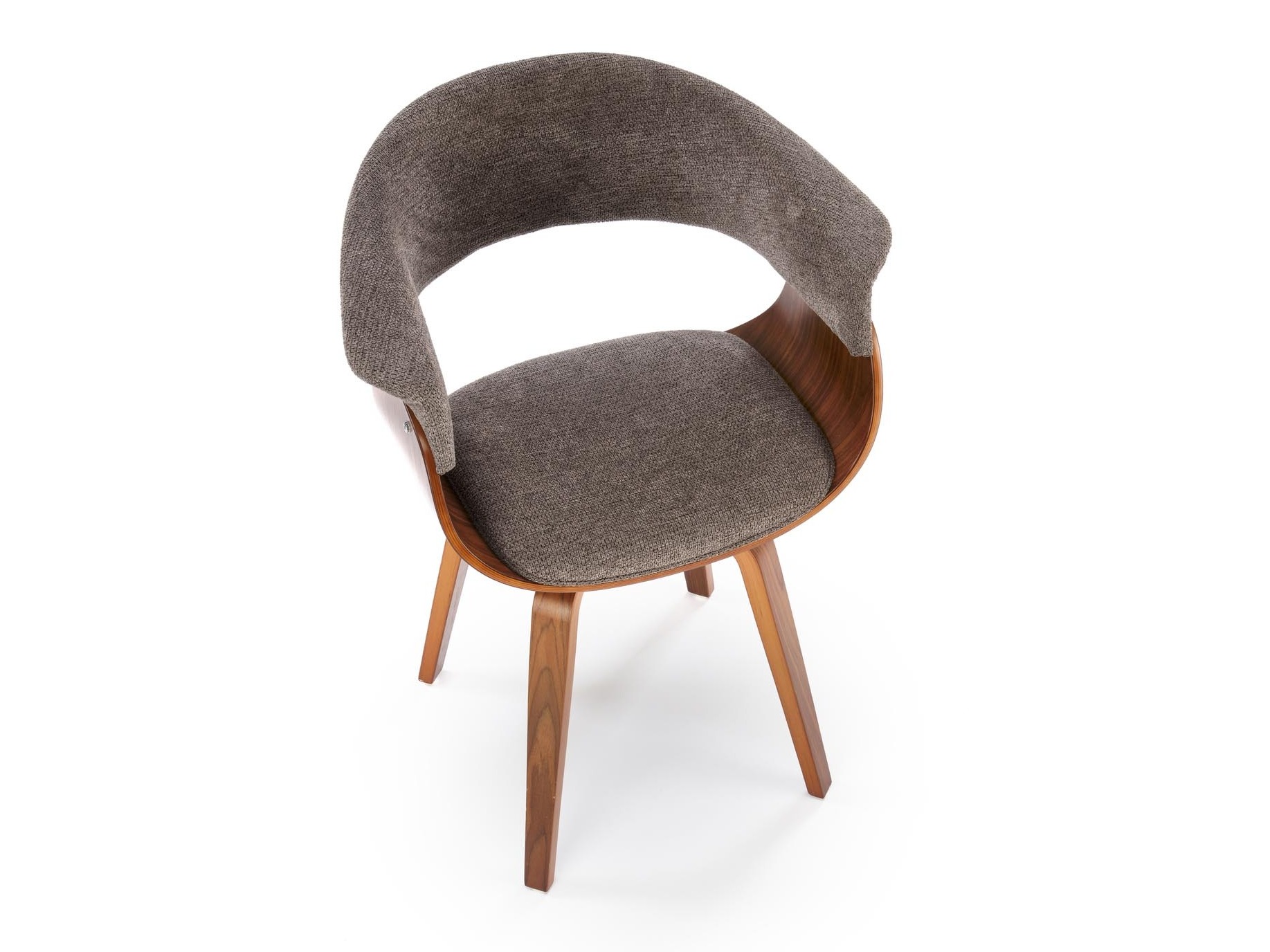Sedia Houston 1597 (Grigio + Noce)
