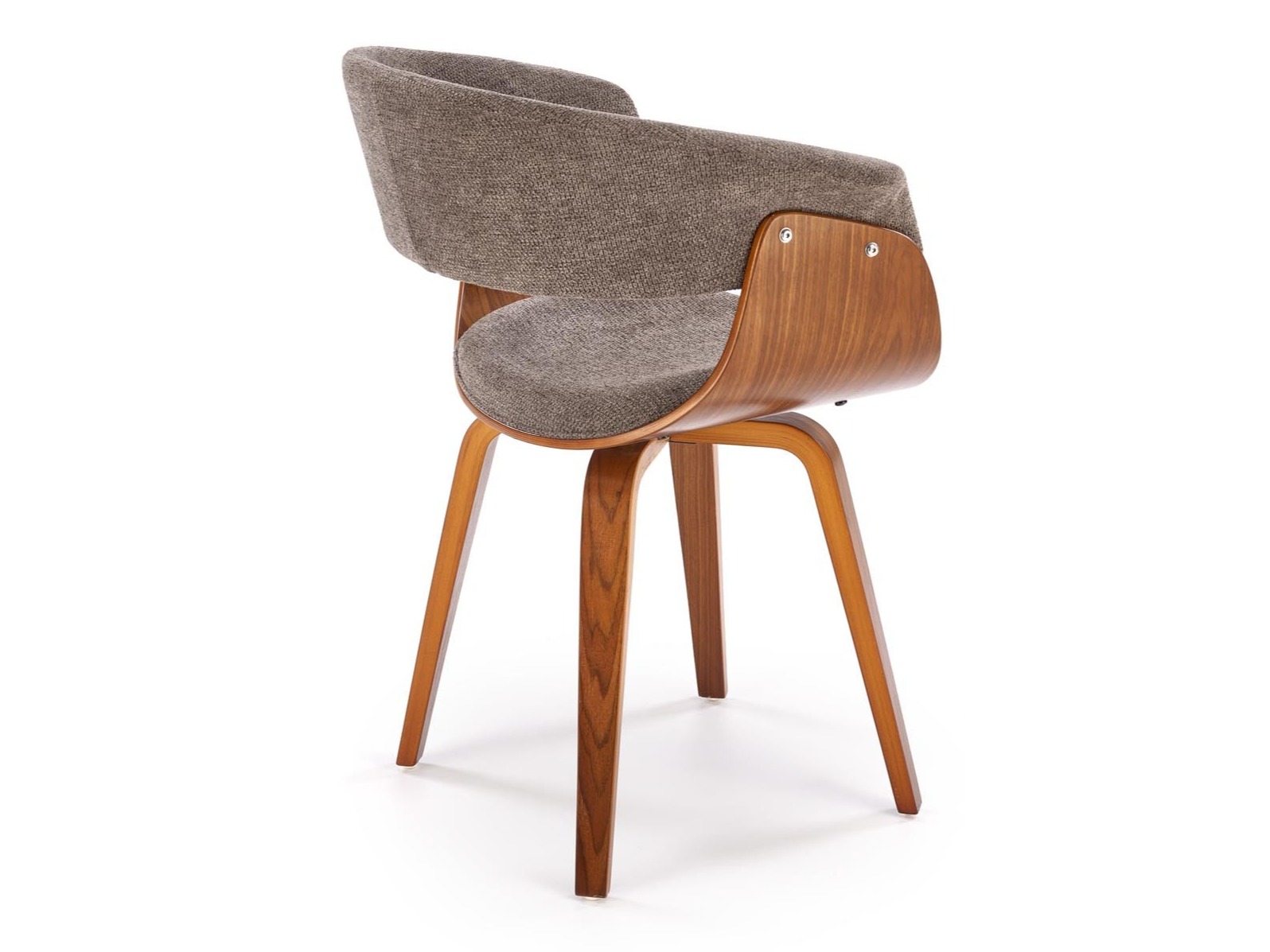 Sedia Houston 1597 (Grigio + Noce)