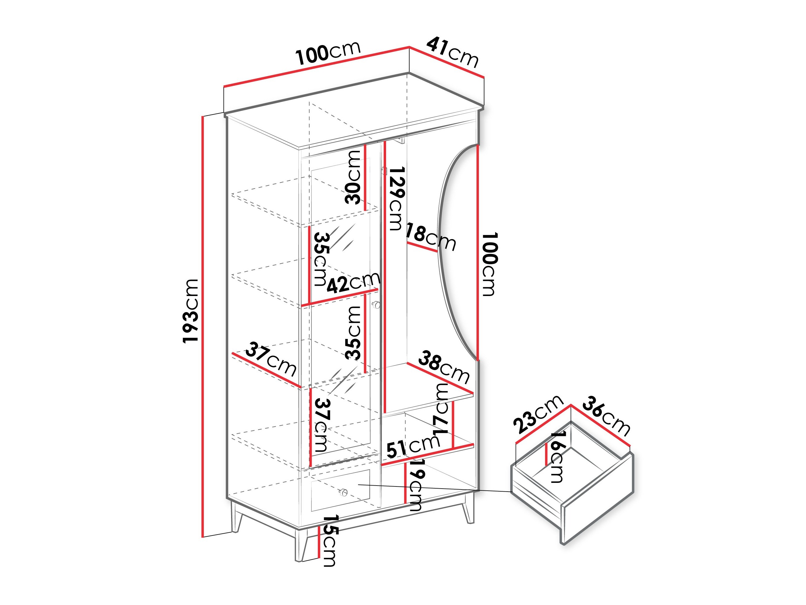 Set arredo da corridoio Sonfera 113