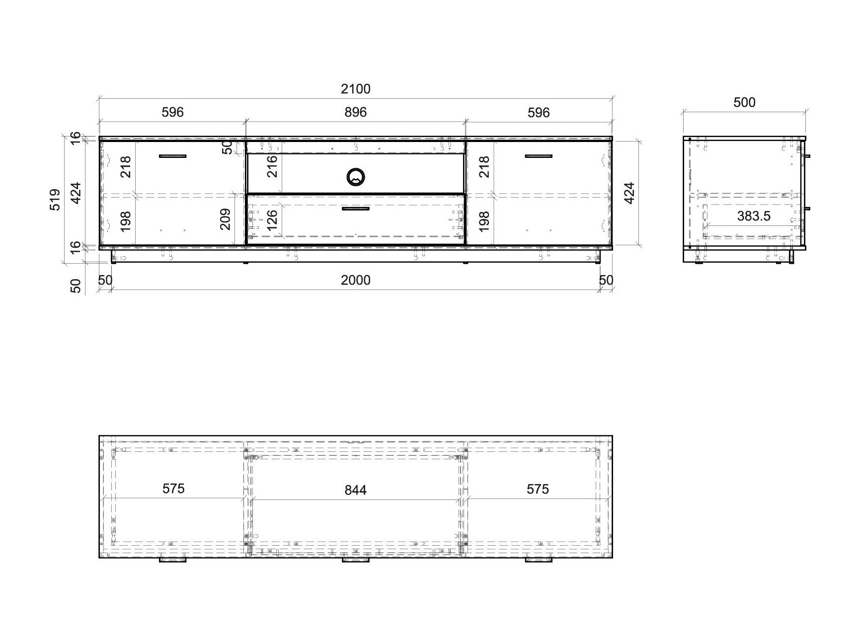 Mobile porta TV Salsalo 100
