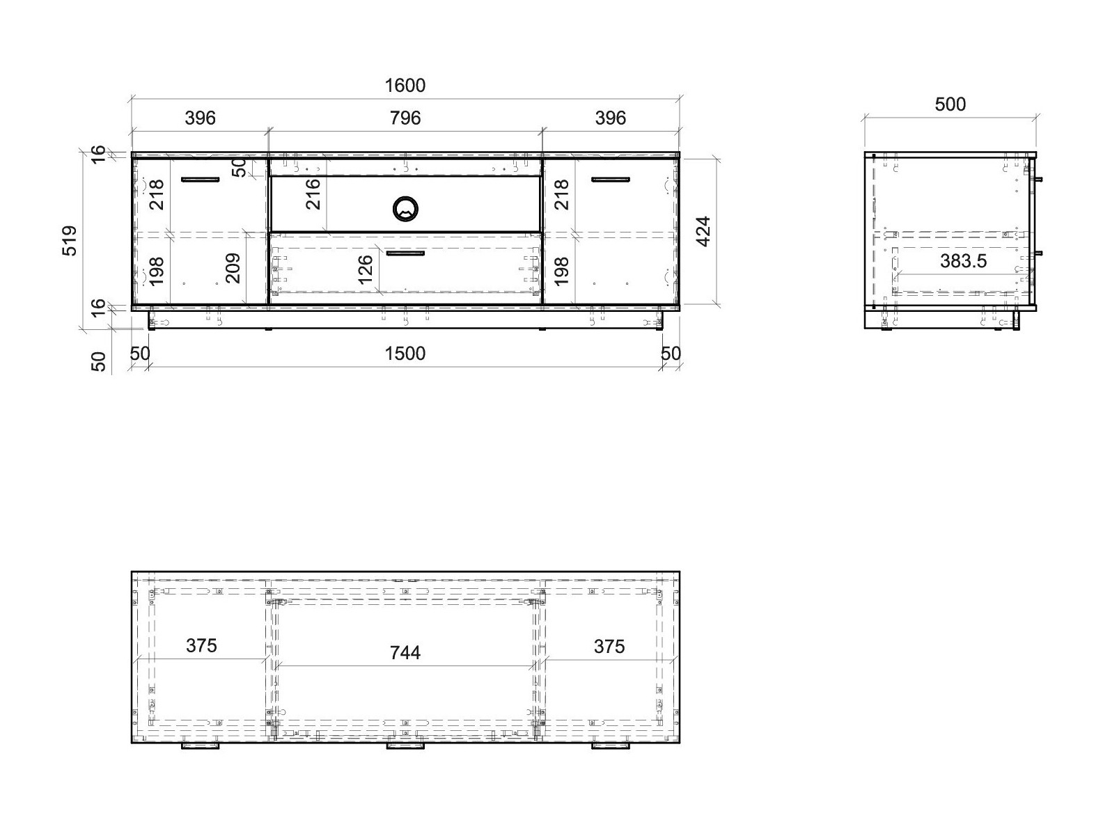 Mobile porta TV Salsalo 101